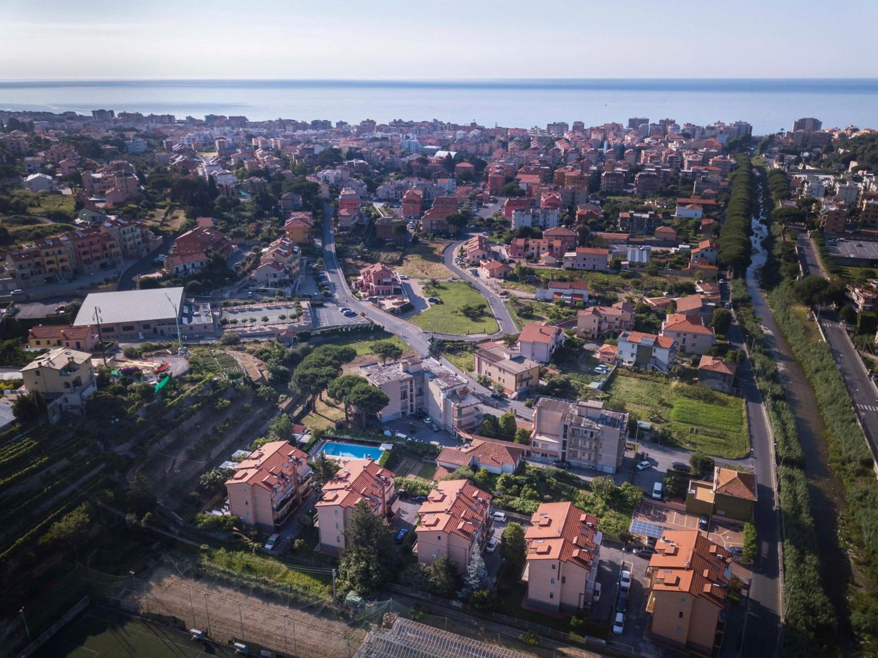 Bird's eye view in Residence Holidays