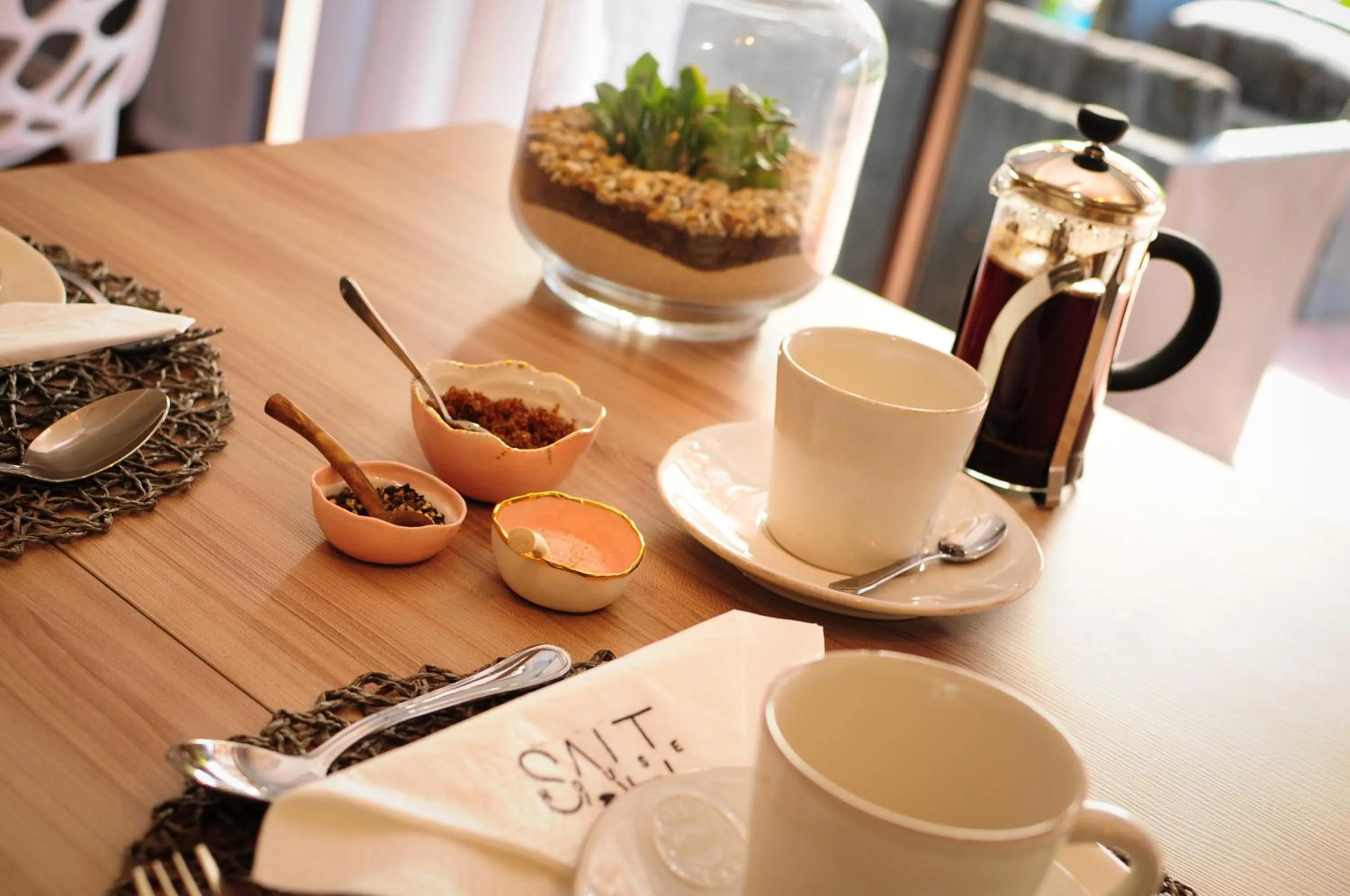 Food and drinks in The Salt House Guest House in Hout Bay