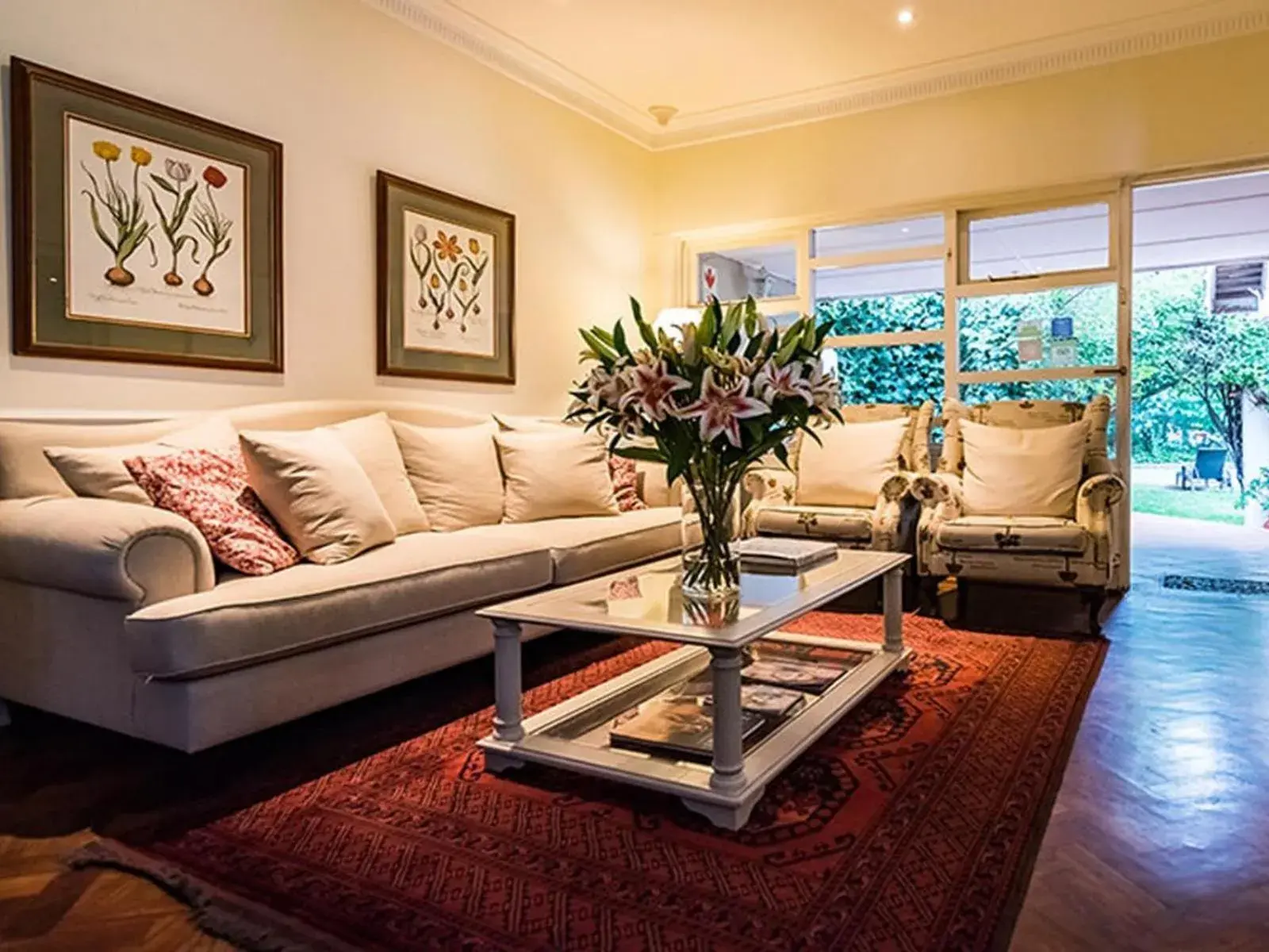 Living room in Melrose Place Boutique Hotel Living room in Melrose Place Boutique Hotel