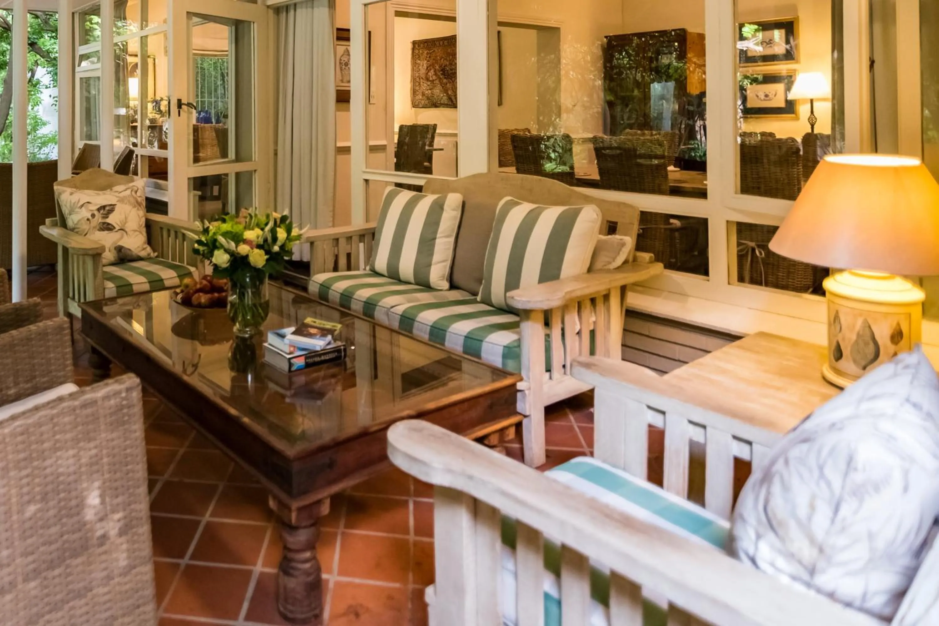 Living room in Melrose Place Boutique Hotel