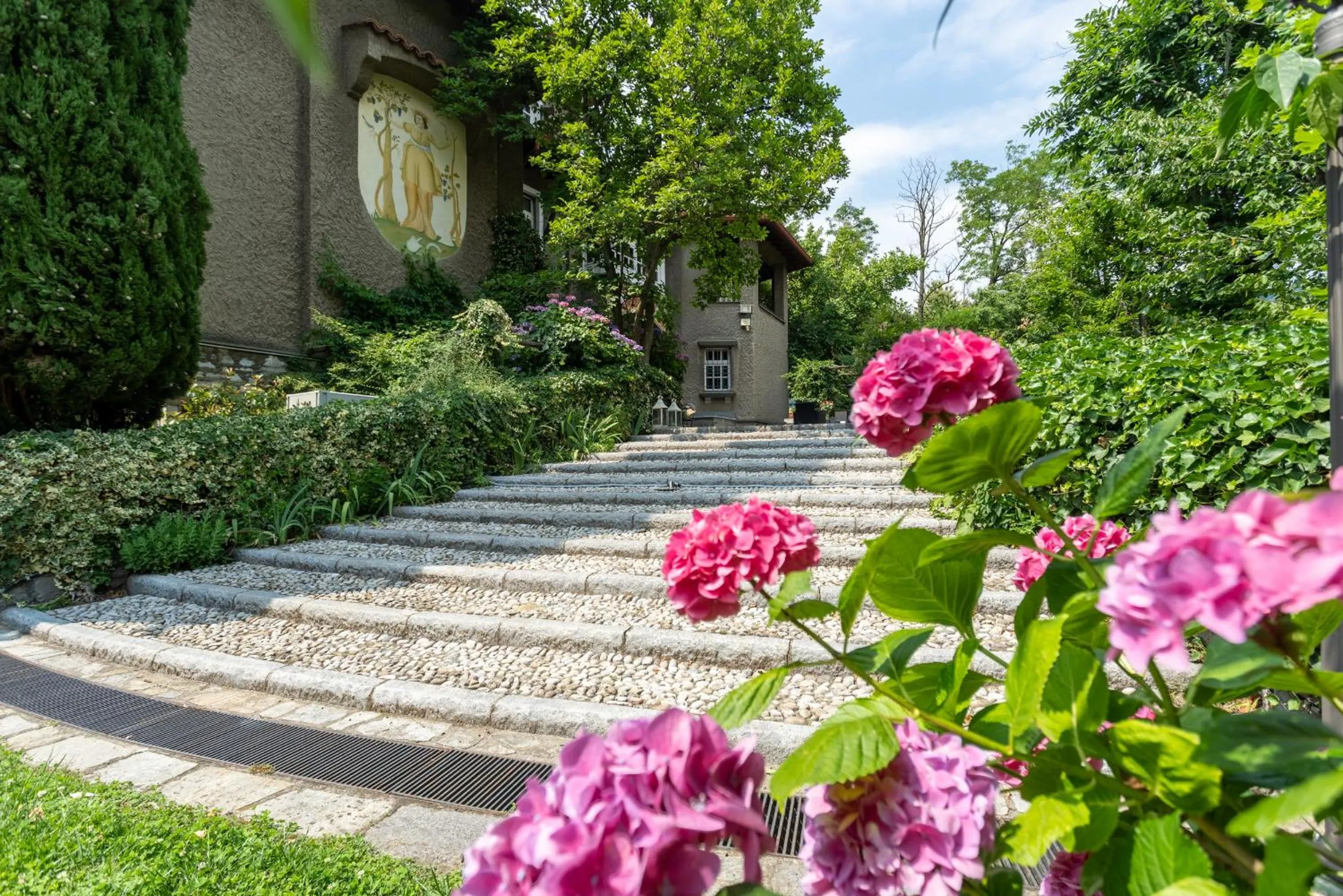 Facade/entrance in Ronco Dell'Abate - Lake Como Relais B&B