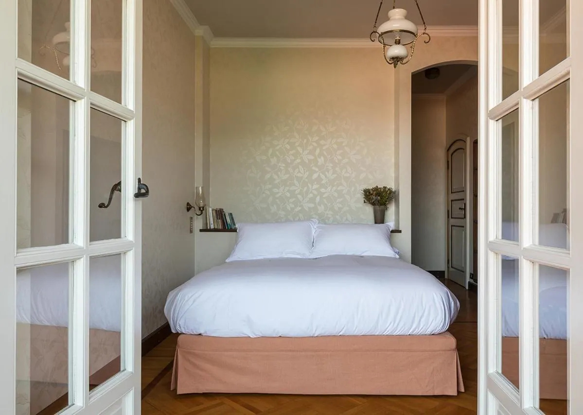 Bedroom, Bed in Ronco Dell'Abate - Lake Como Relais B&B