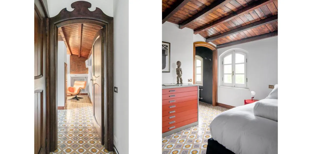 Photo of the whole room, Bed in Ronco Dell'Abate - Lake Como Relais B&B