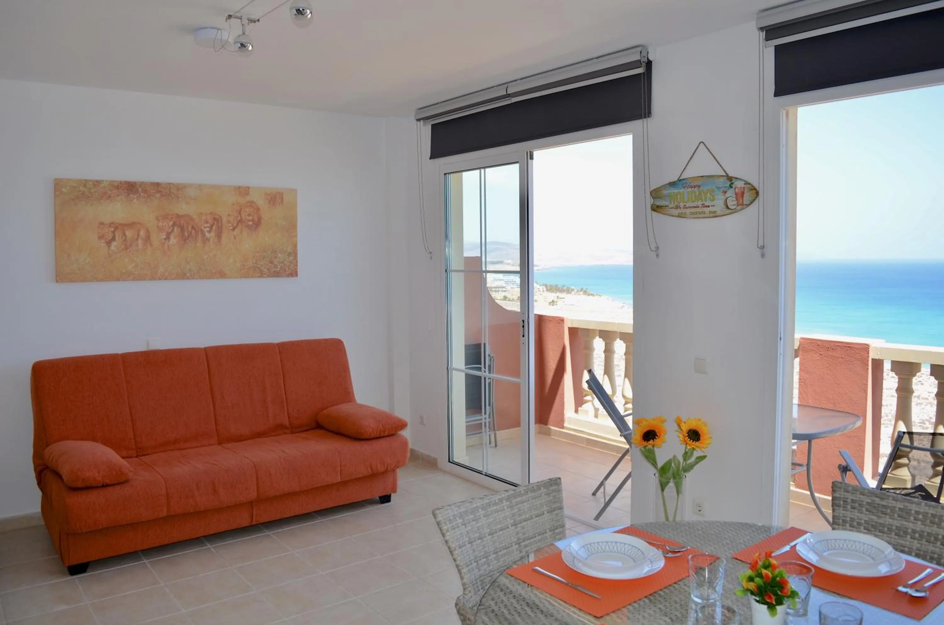 Seating area in Residencial Playa Paraiso