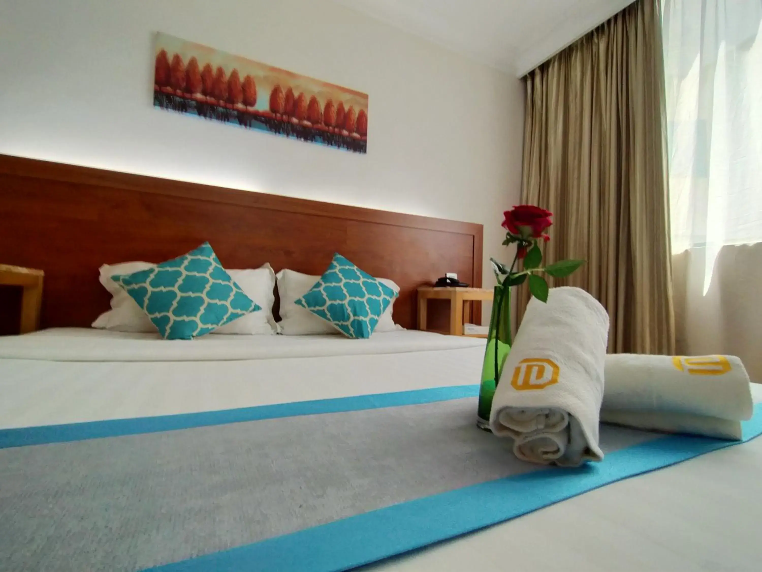 Bed in Tang Dynasty Hotel Bed in Tang Dynasty Hotel