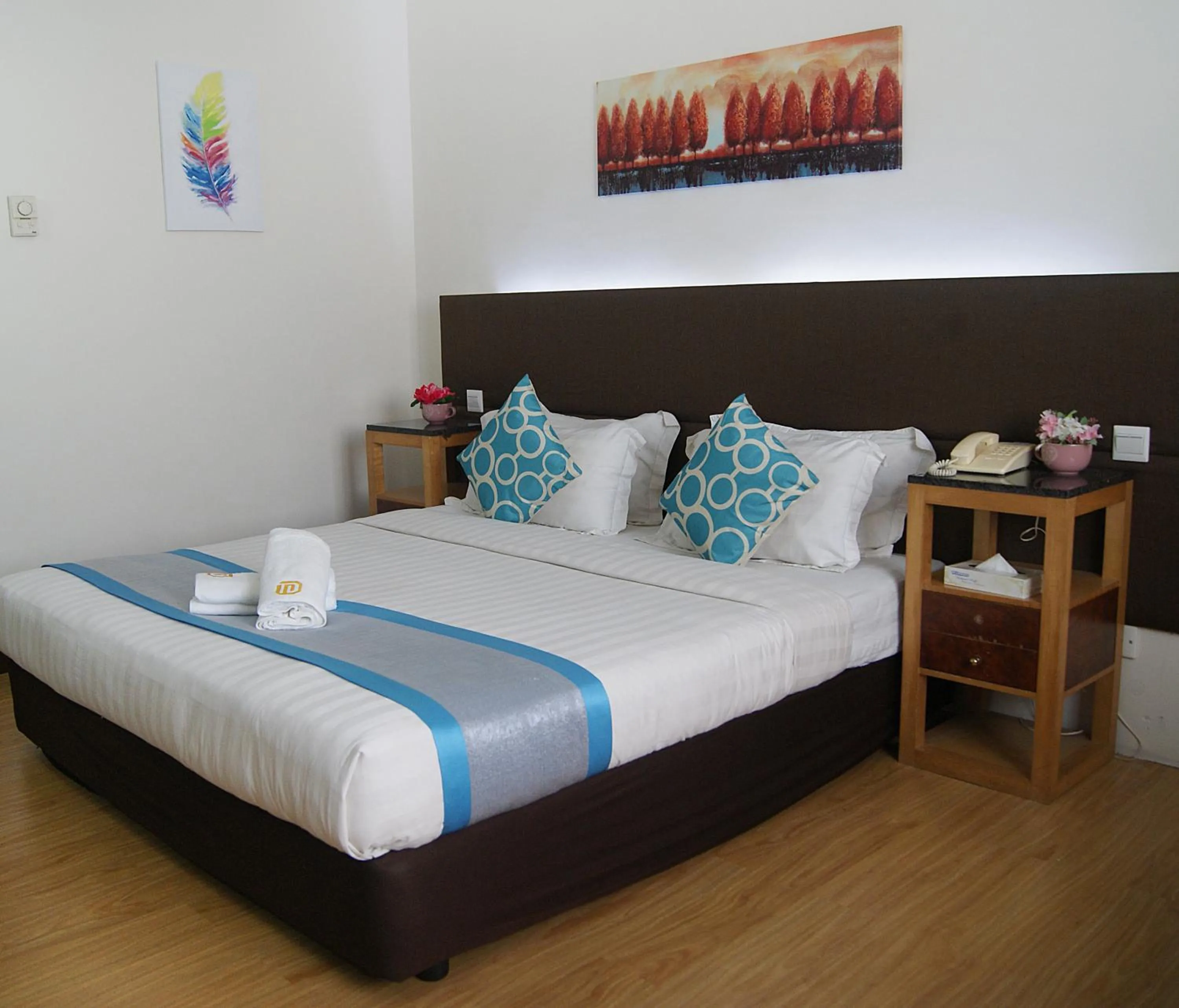 Bed in Tang Dynasty Hotel