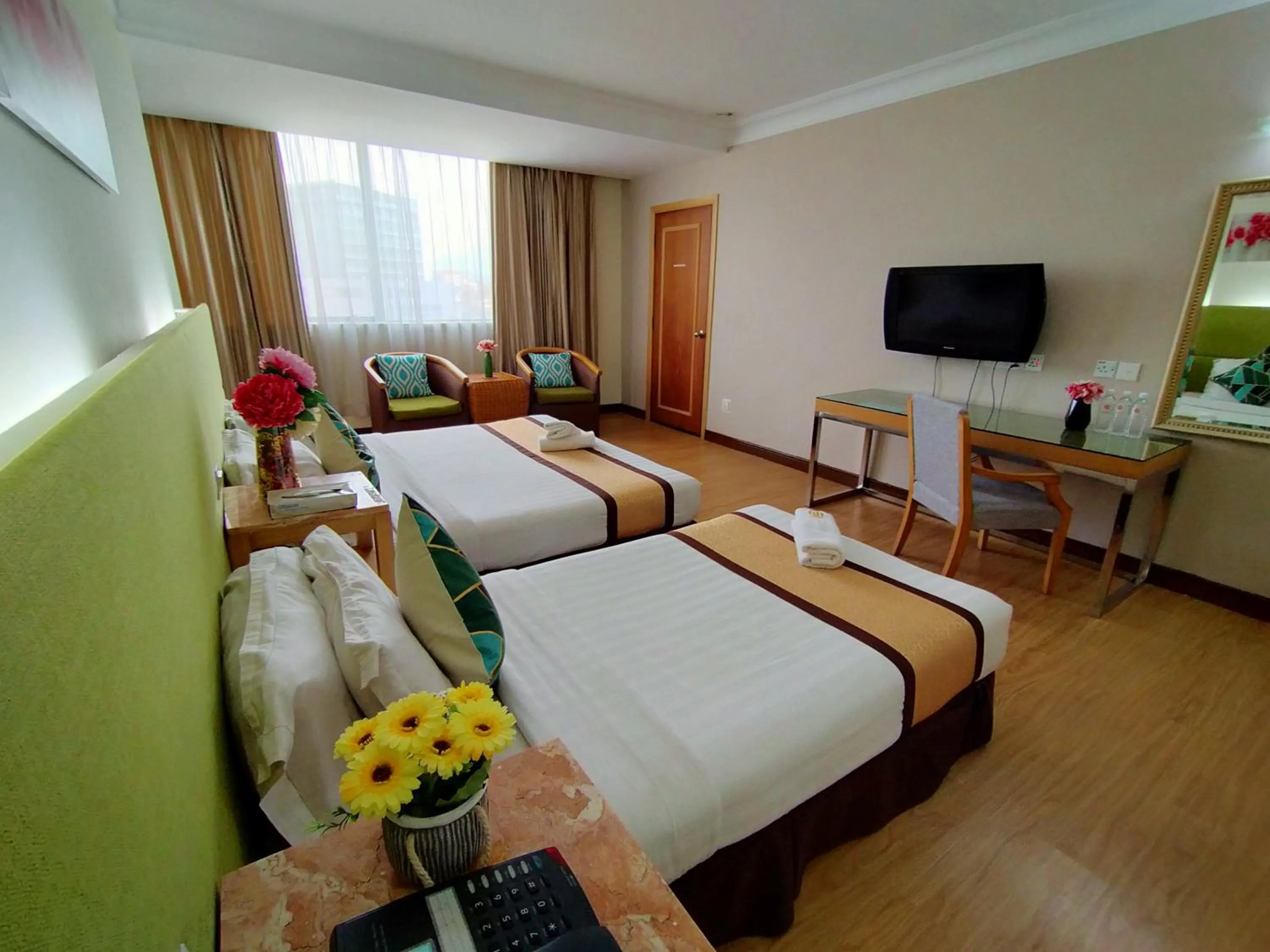 Bed in Tang Dynasty Hotel