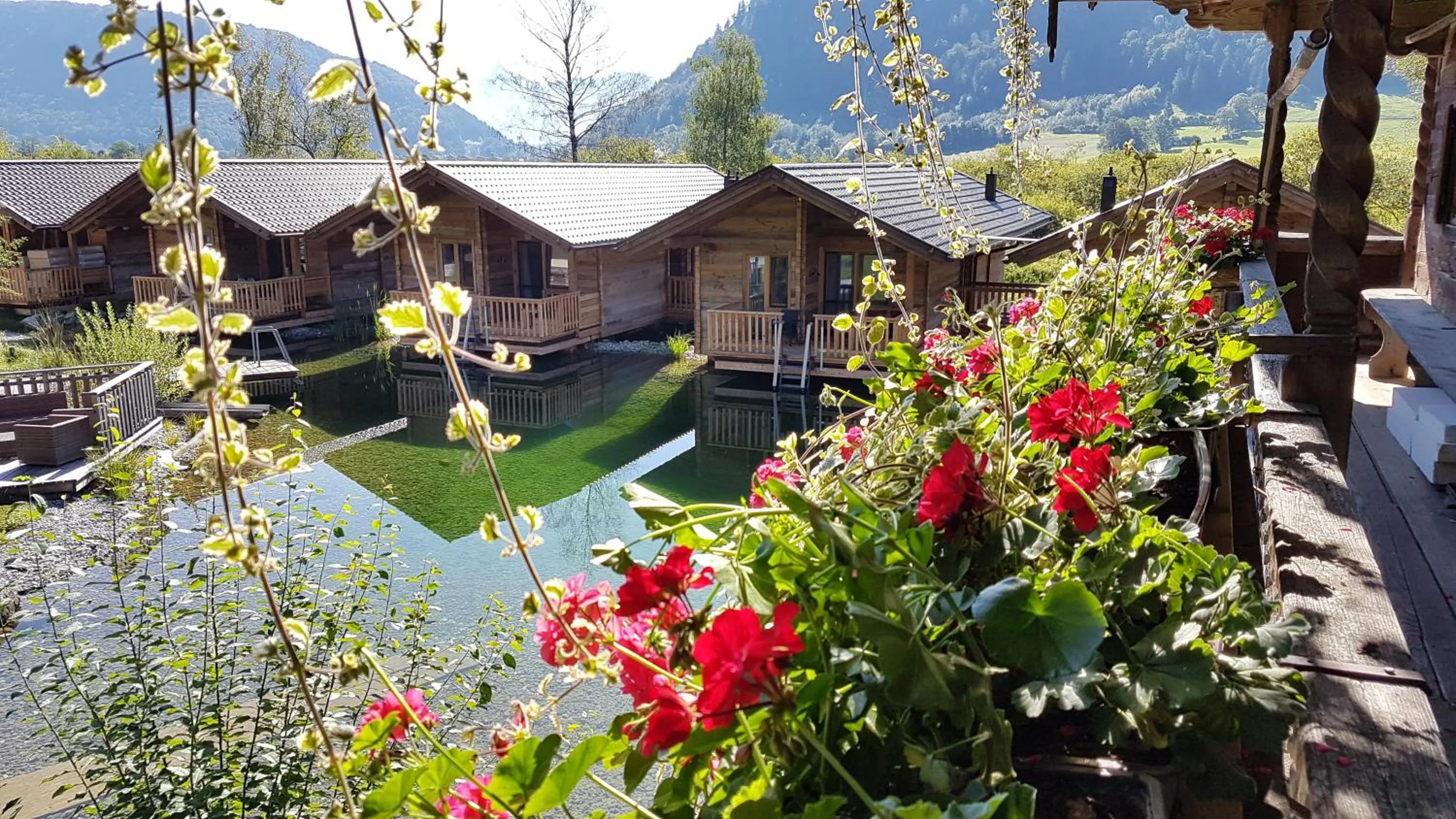 Garden view in Golf- und Sporthotel Moarhof