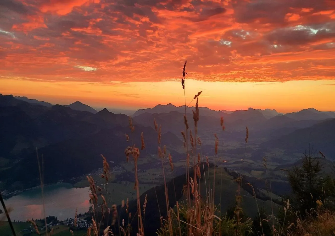 Sunset in Golf- und Sporthotel Moarhof