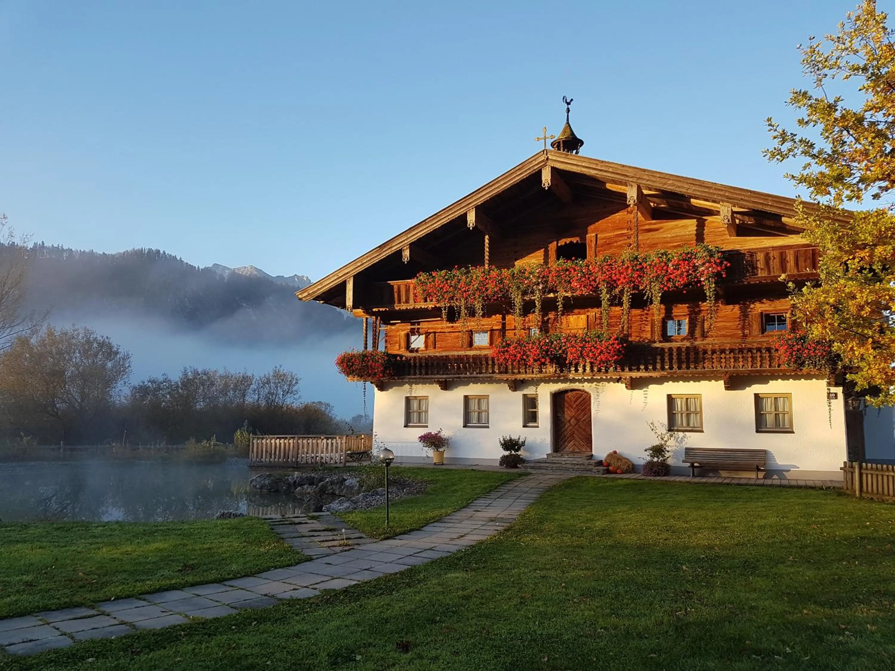 Garden view in Golf- und Sporthotel Moarhof