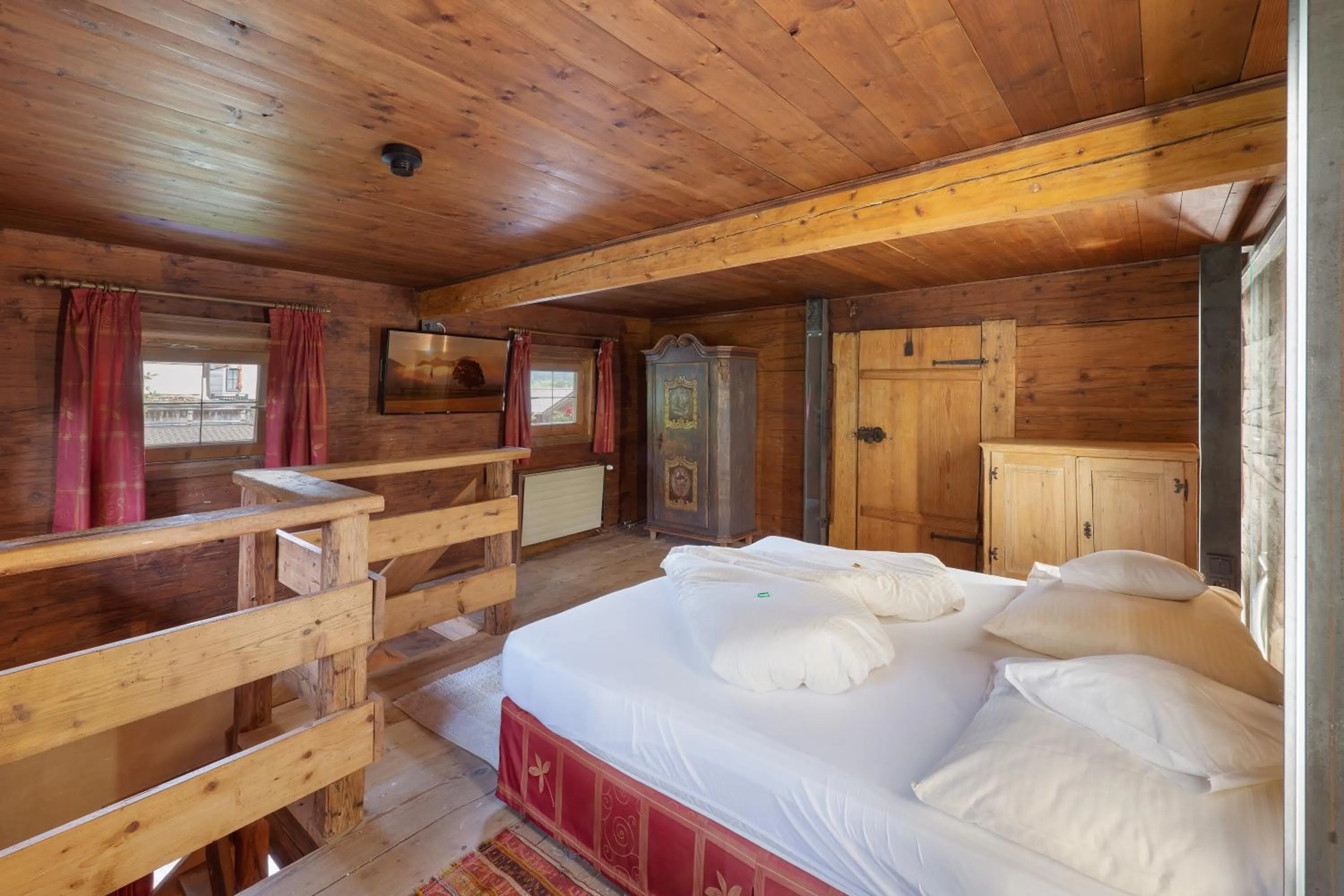 Bedroom, Bed in Golf- und Sporthotel Moarhof