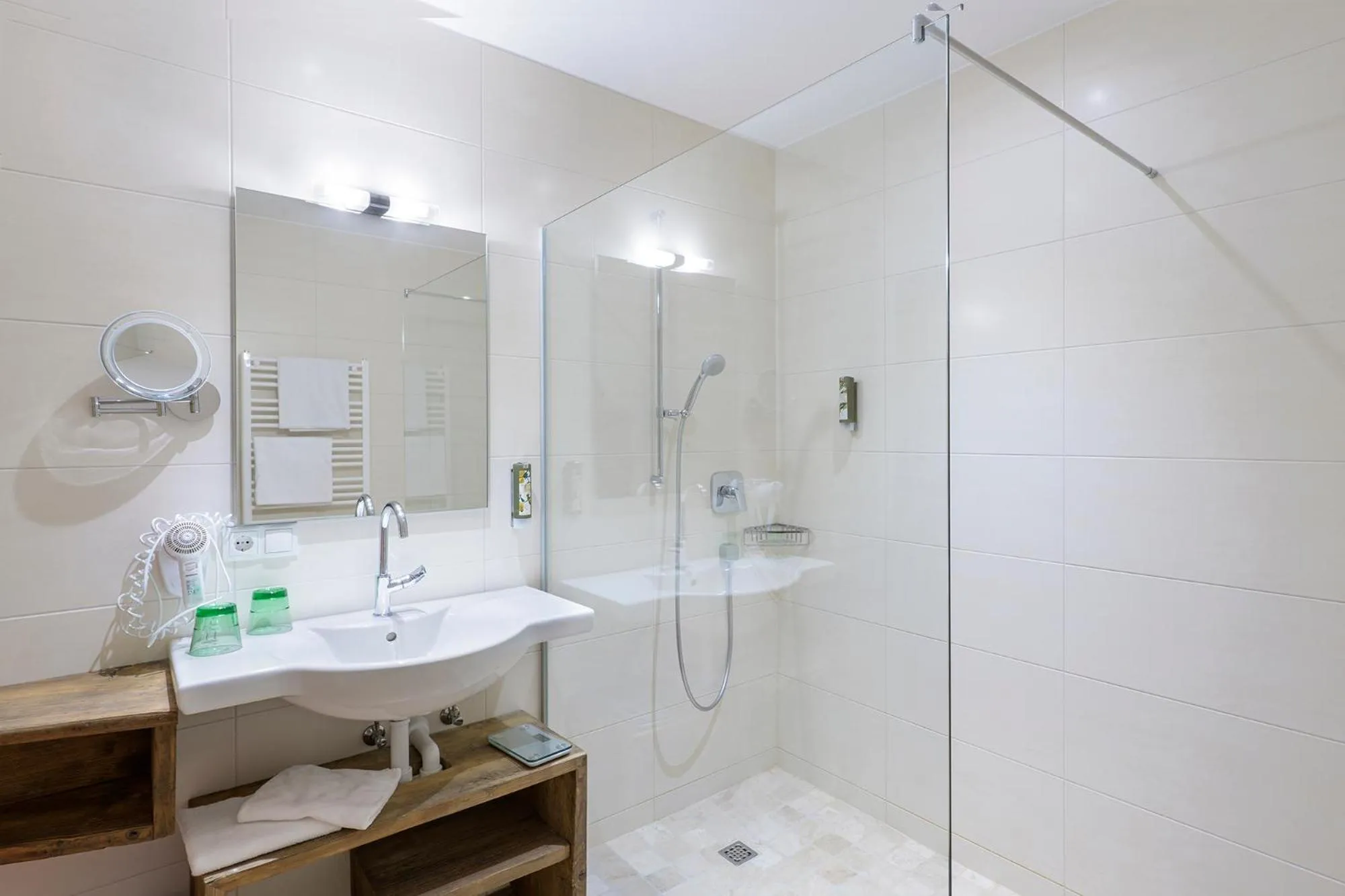 Bathroom in Golf- und Sporthotel Moarhof