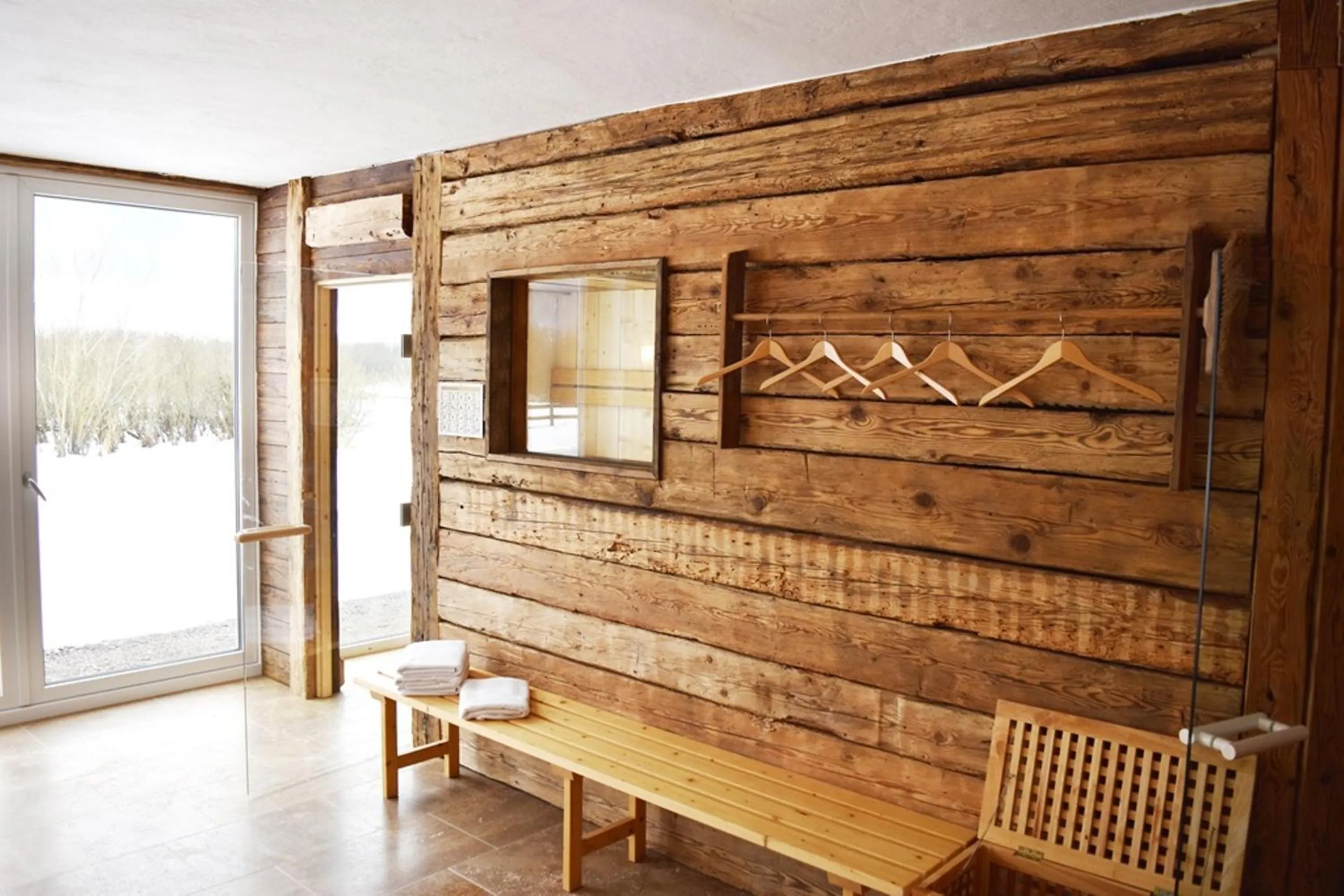 Sauna in Golf- und Sporthotel Moarhof