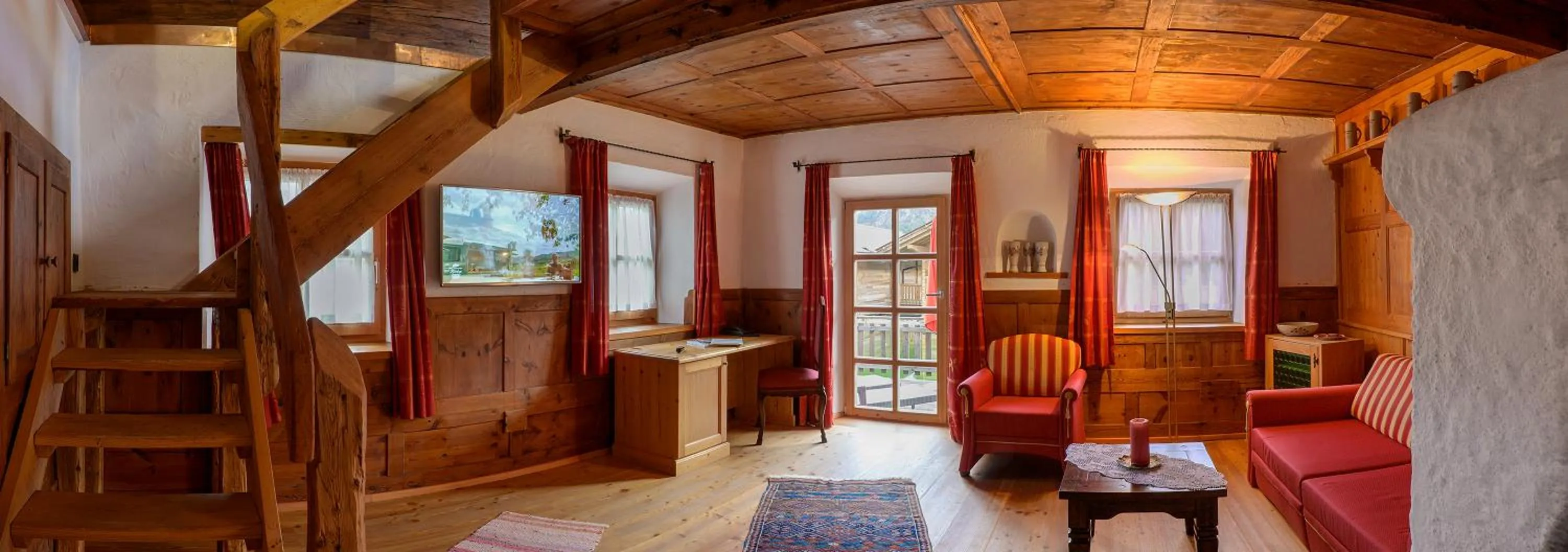 Living room in Golf- und Sporthotel Moarhof