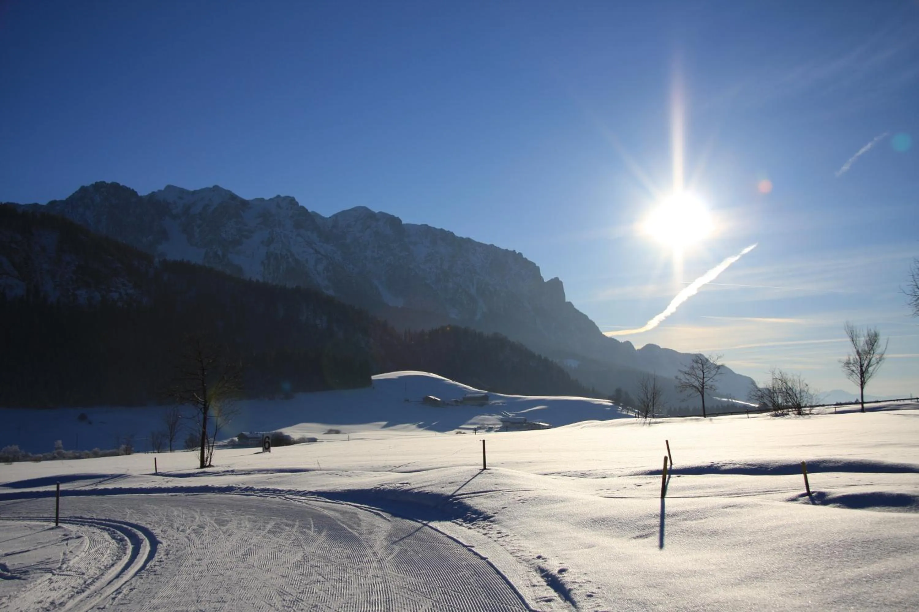 Winter in Golf- und Sporthotel Moarhof