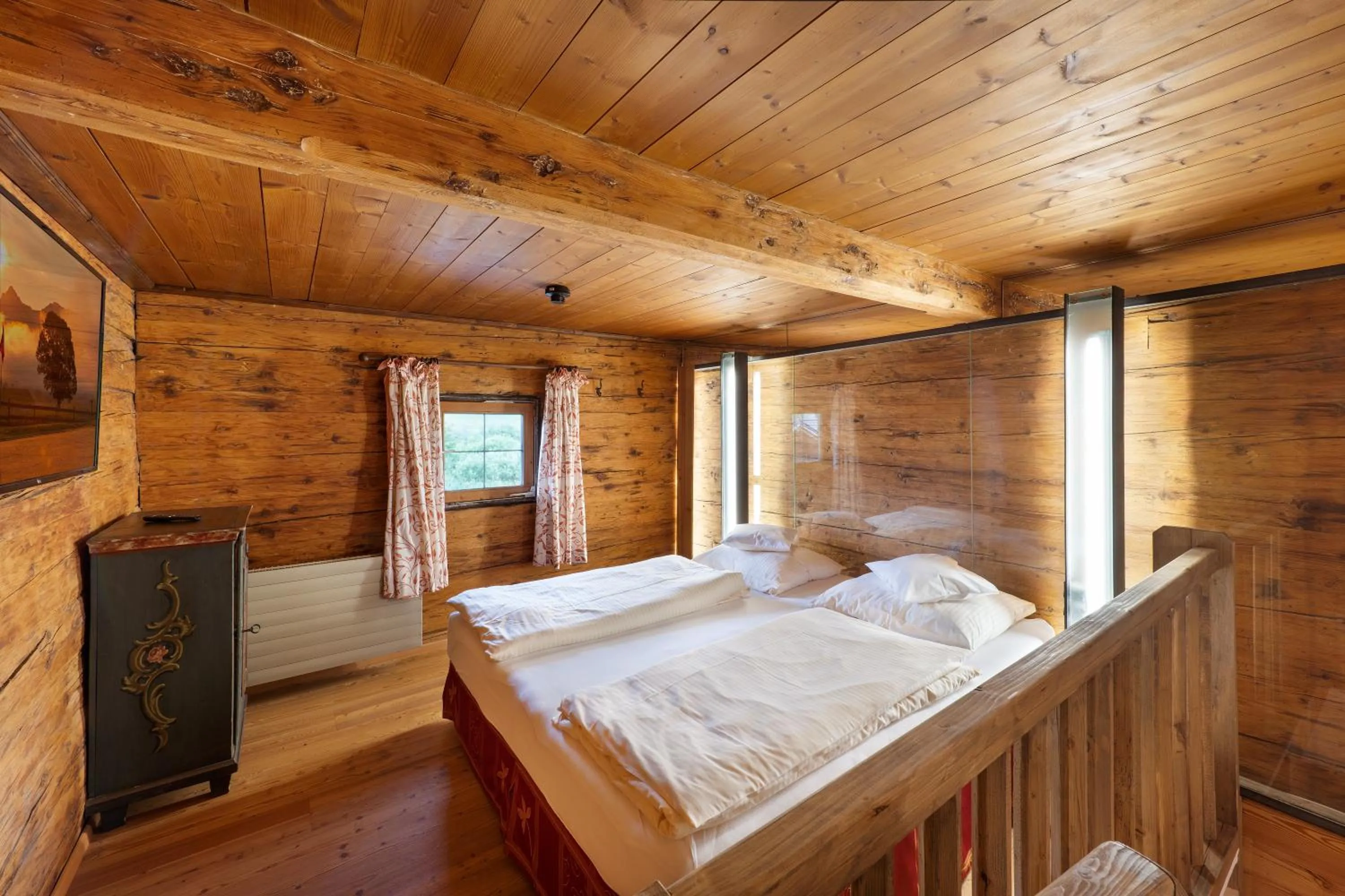 Bedroom, Bed in Golf- und Sporthotel Moarhof