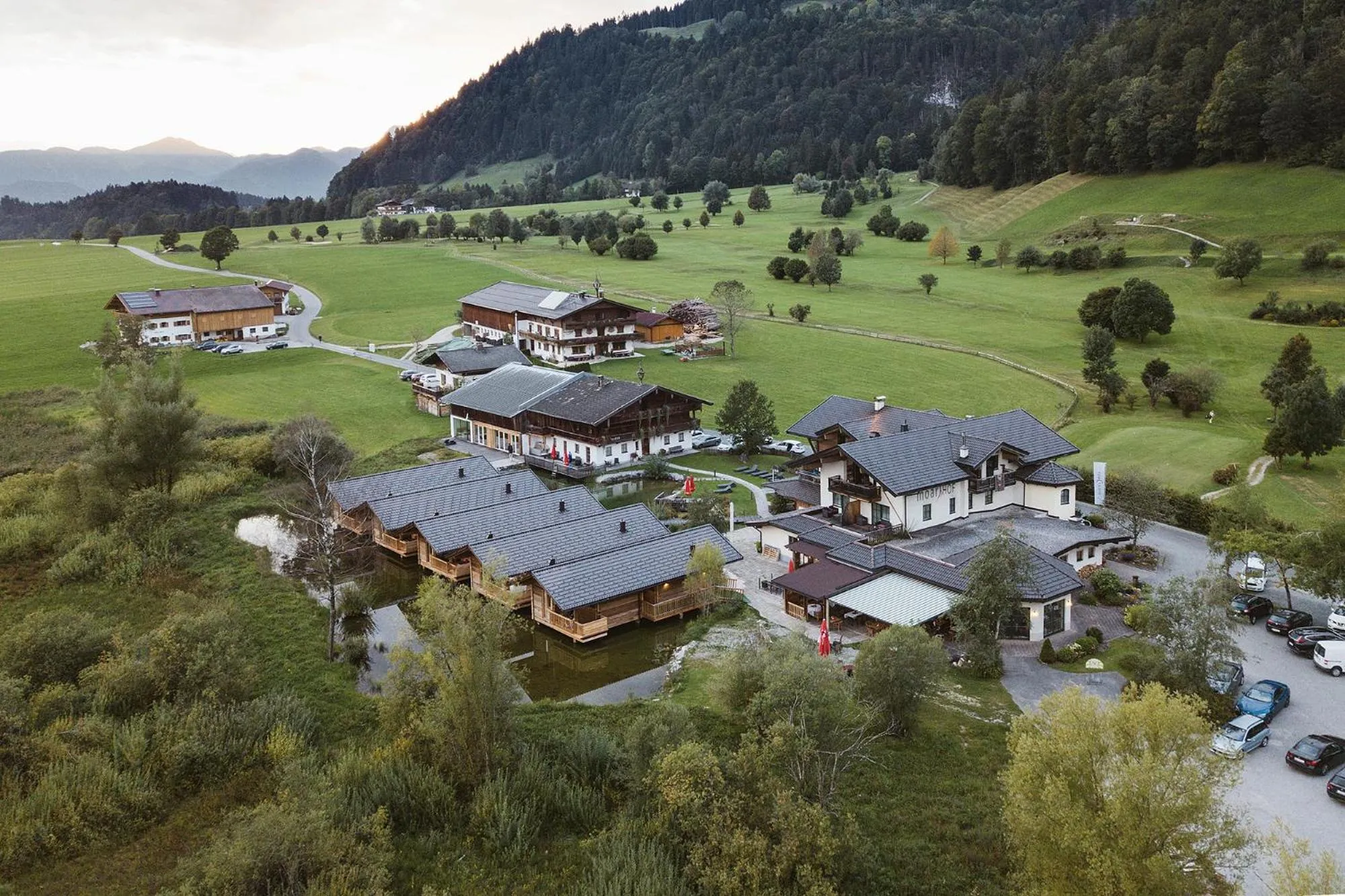 Natural landscape in Golf- und Sporthotel Moarhof