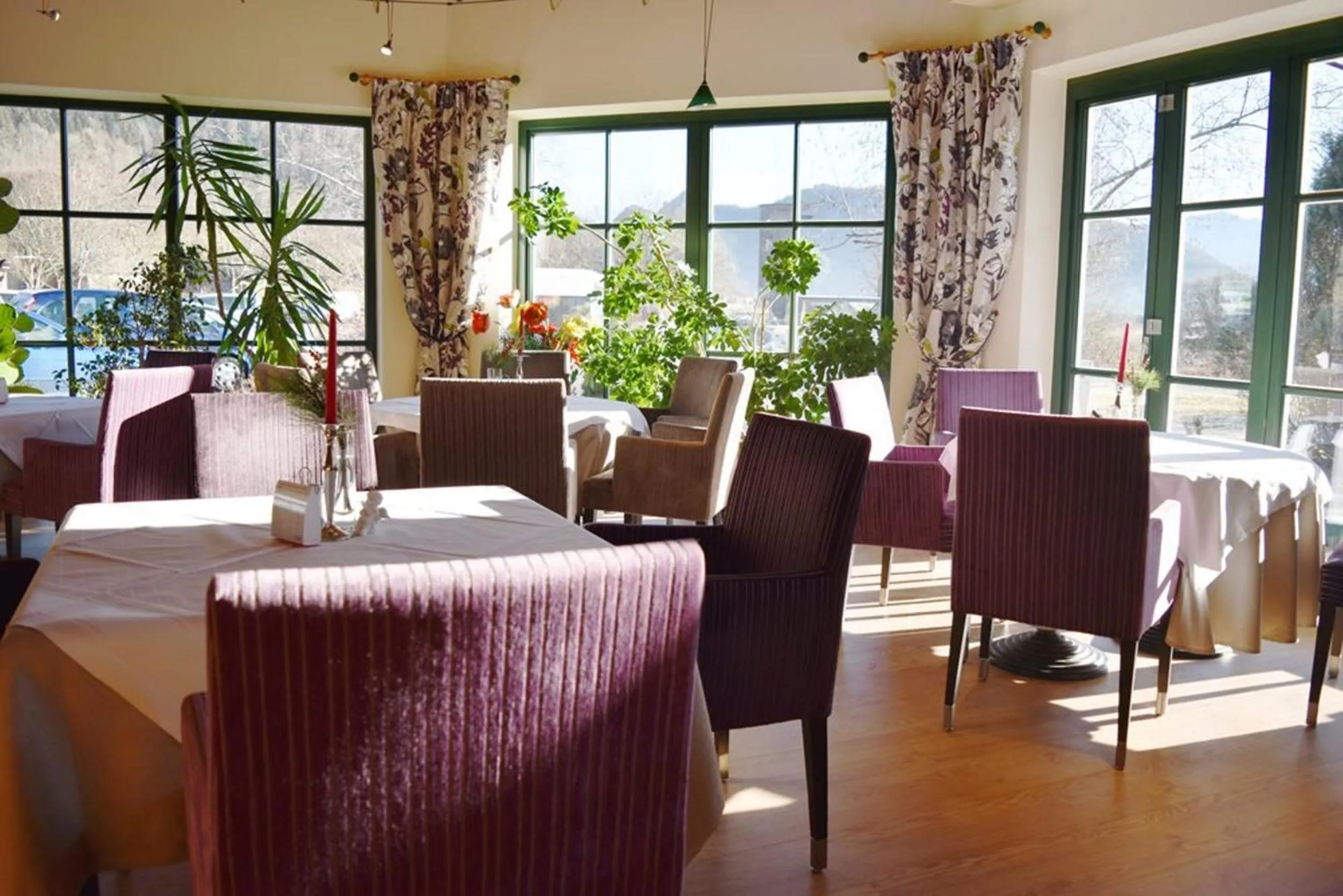 Dining area in Golf- und Sporthotel Moarhof