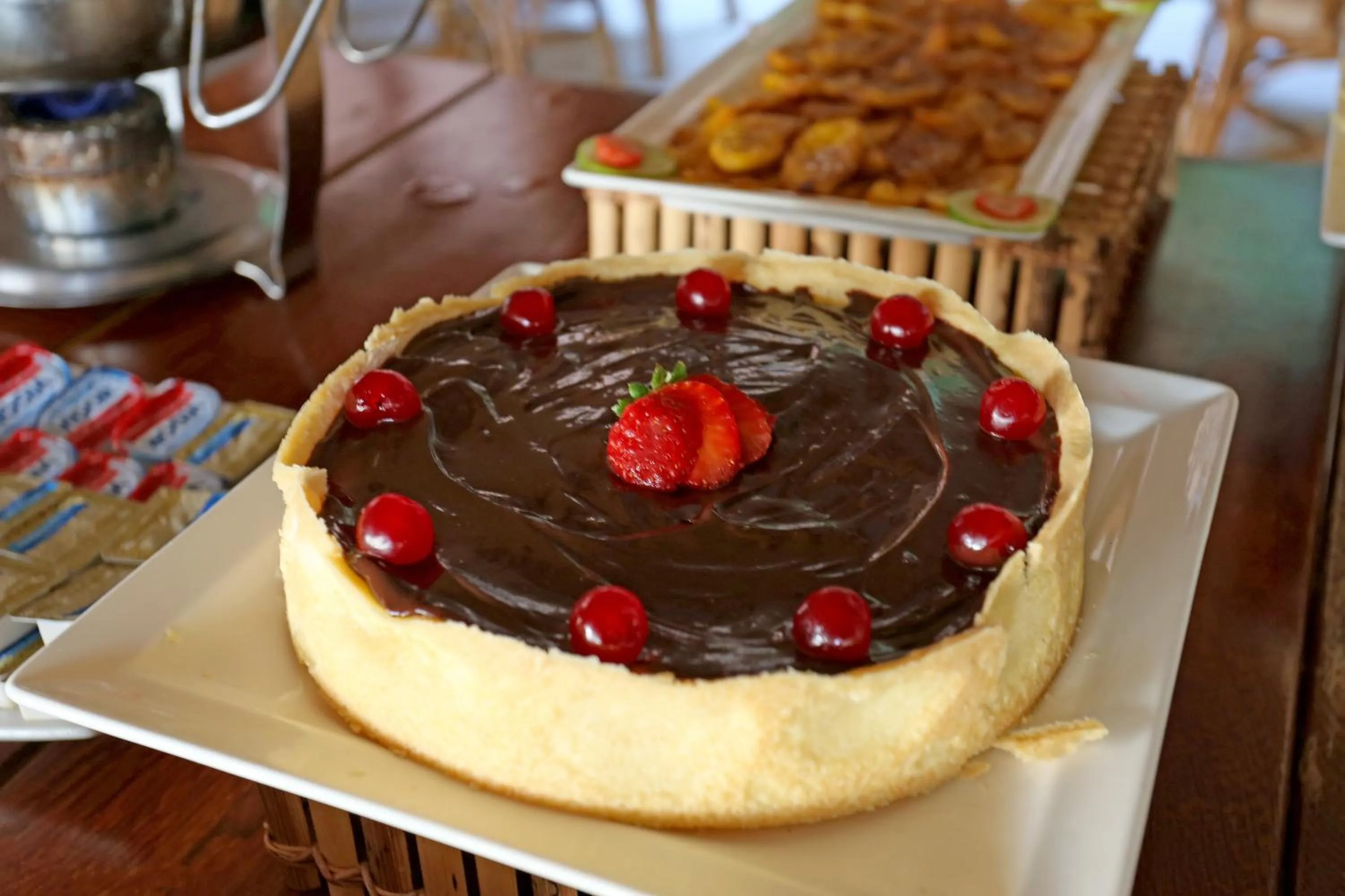 Food close-up in Sobrado da Vila Hotel