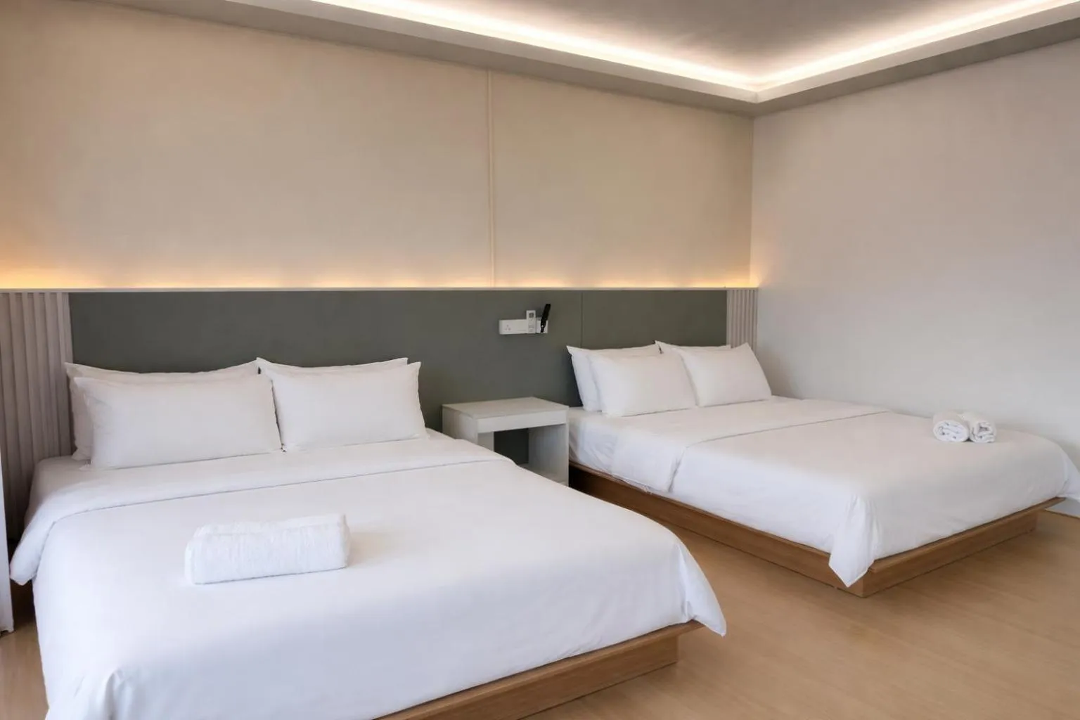 Bed in Ihome Boutique Hotel