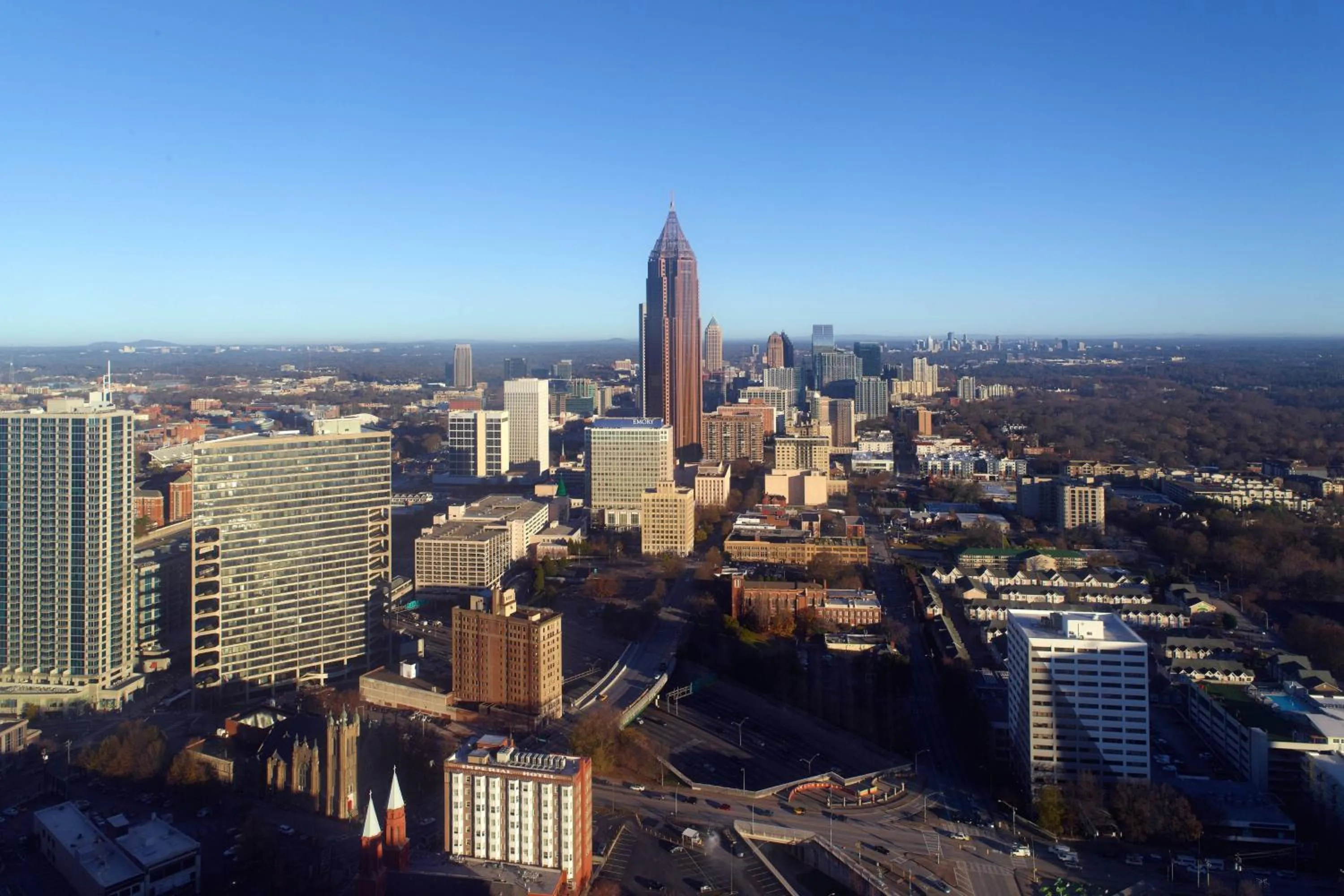 Bedroom in Atlanta Marriott Marquis