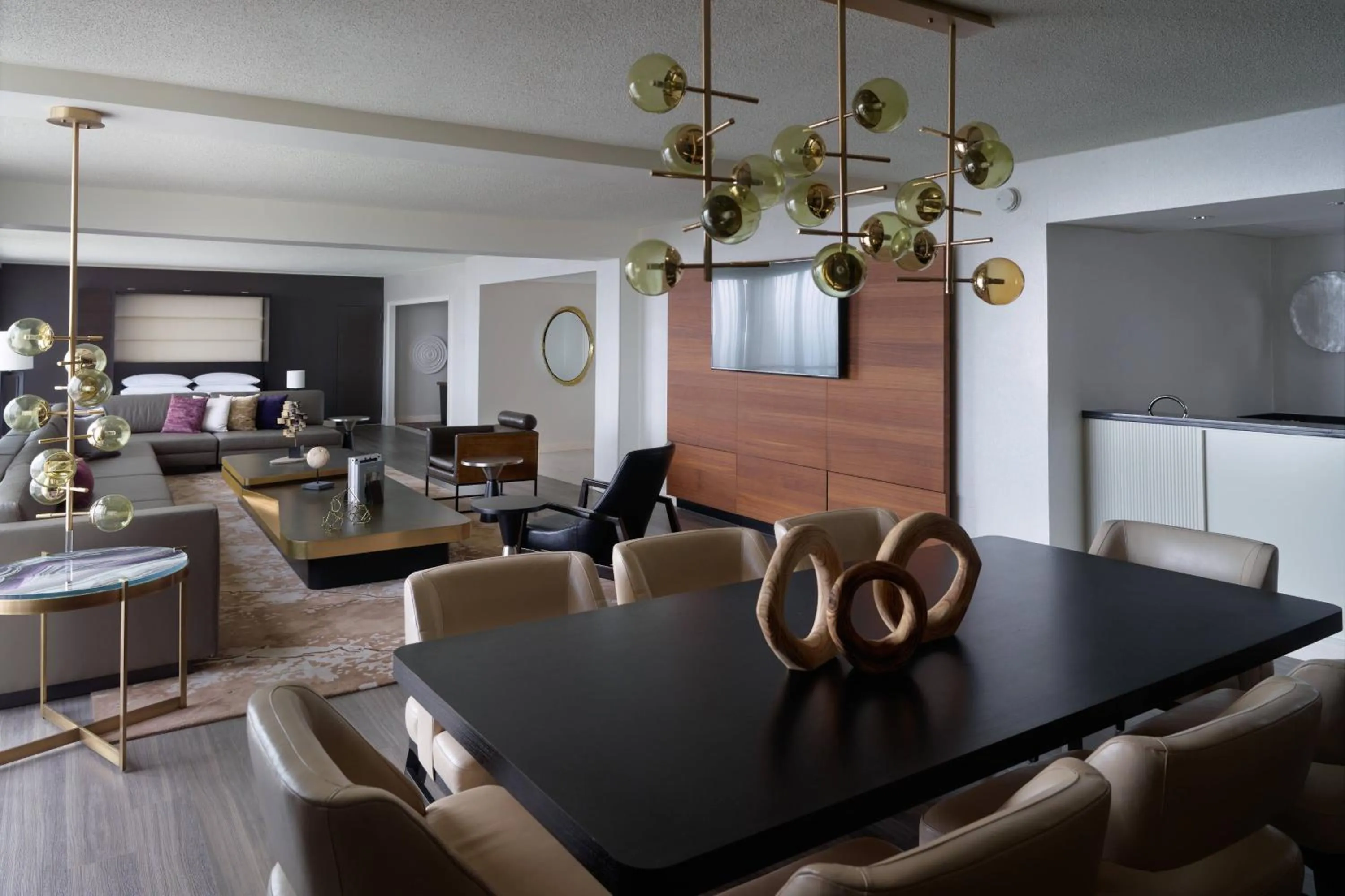 Bedroom in Atlanta Marriott Marquis