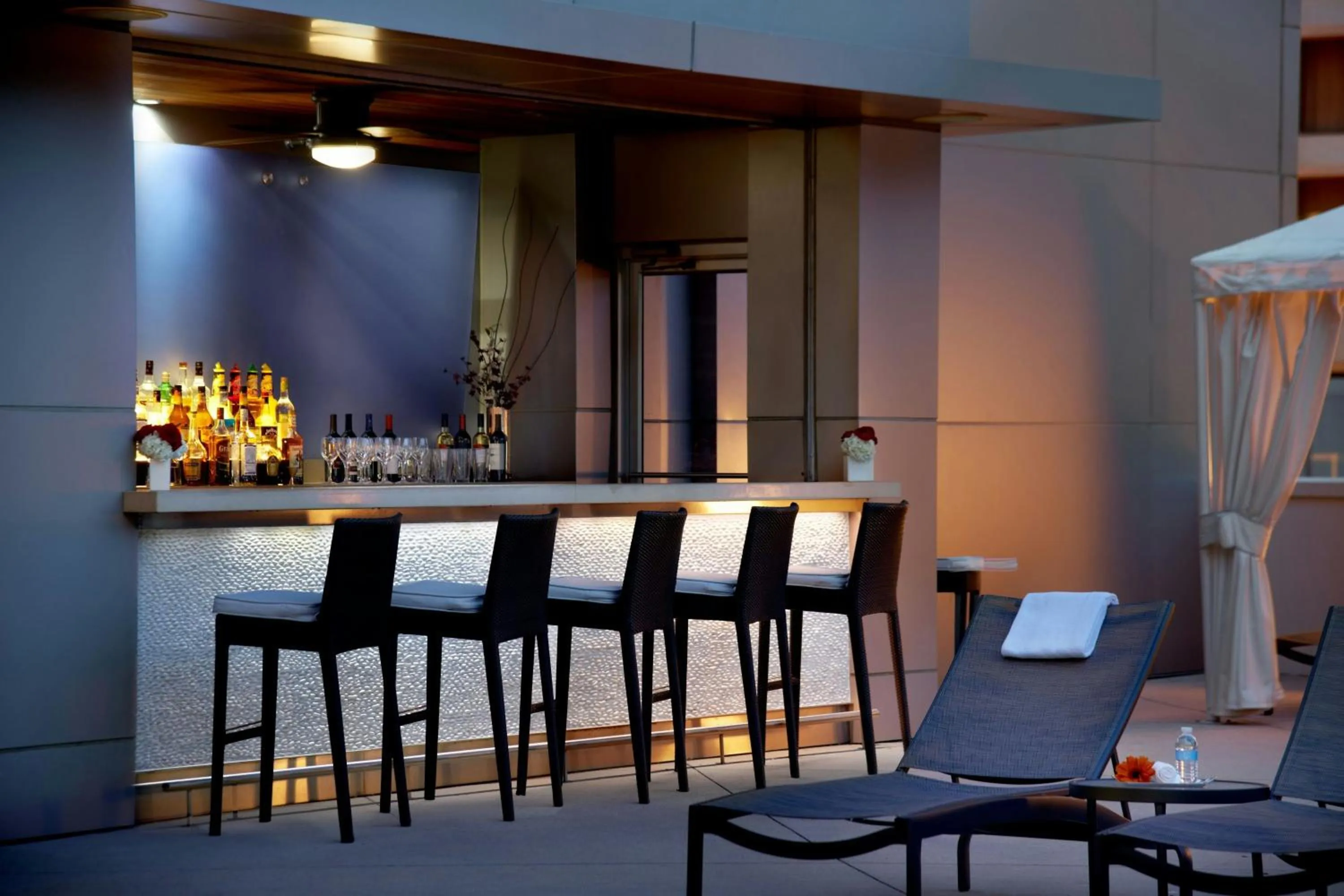 Swimming pool in Atlanta Marriott Marquis