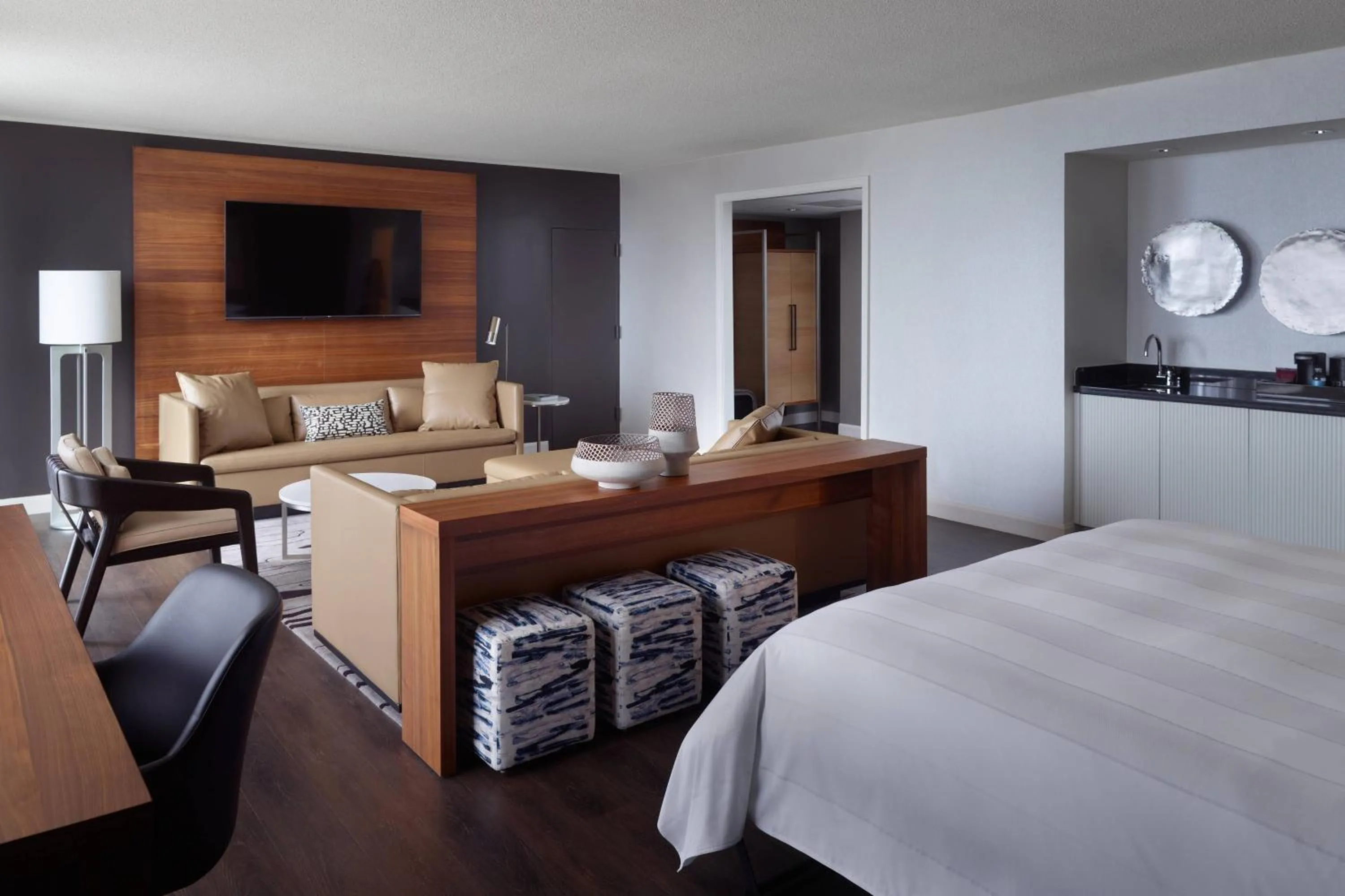 Bedroom, Bed in Atlanta Marriott Marquis