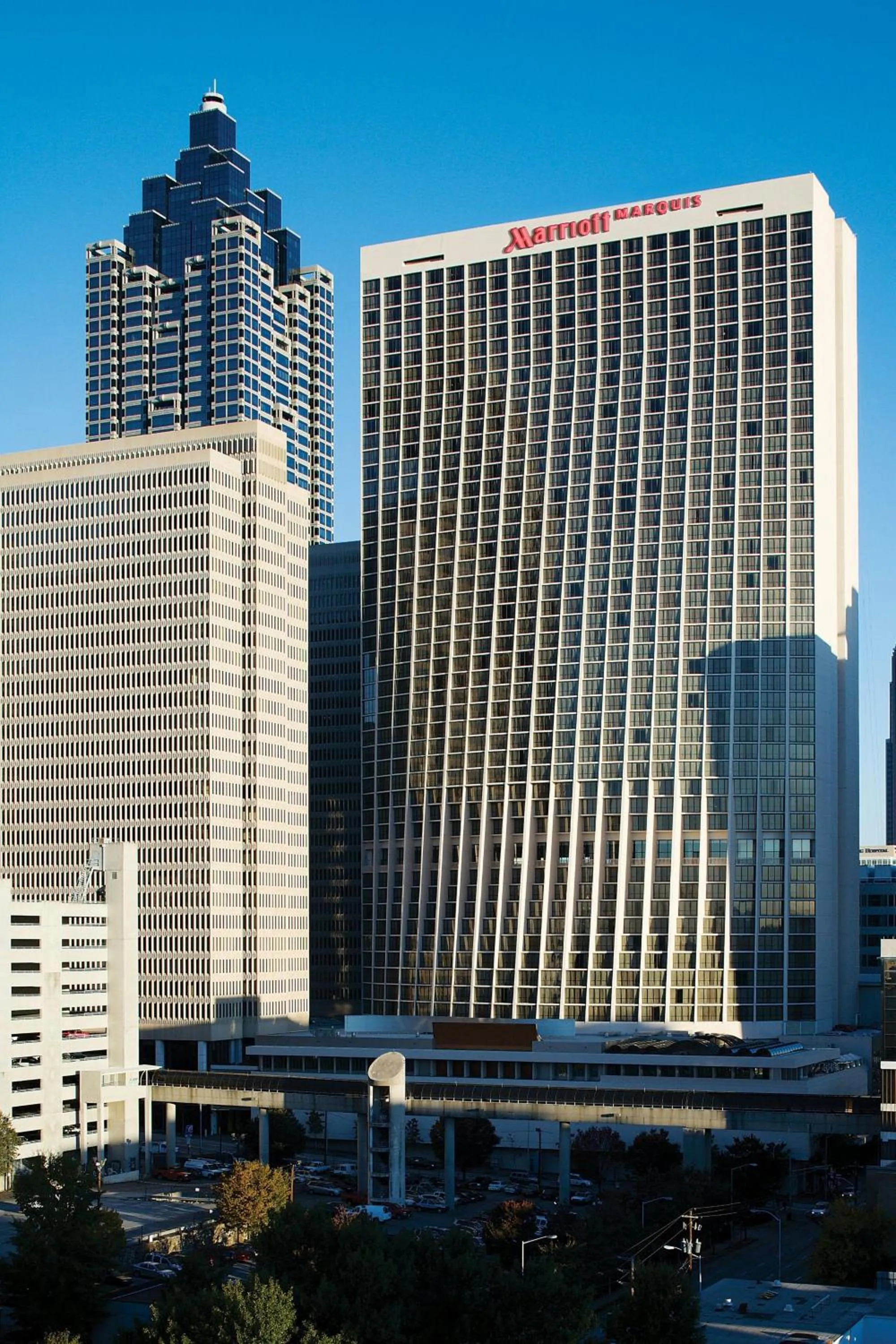 Property building in Atlanta Marriott Marquis