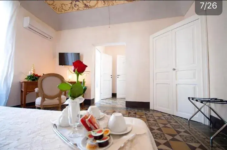 Junior Suite with Balcony - single occupancy in Sveva rooms Junior Suite with Balcony - single occupancy in Sveva rooms