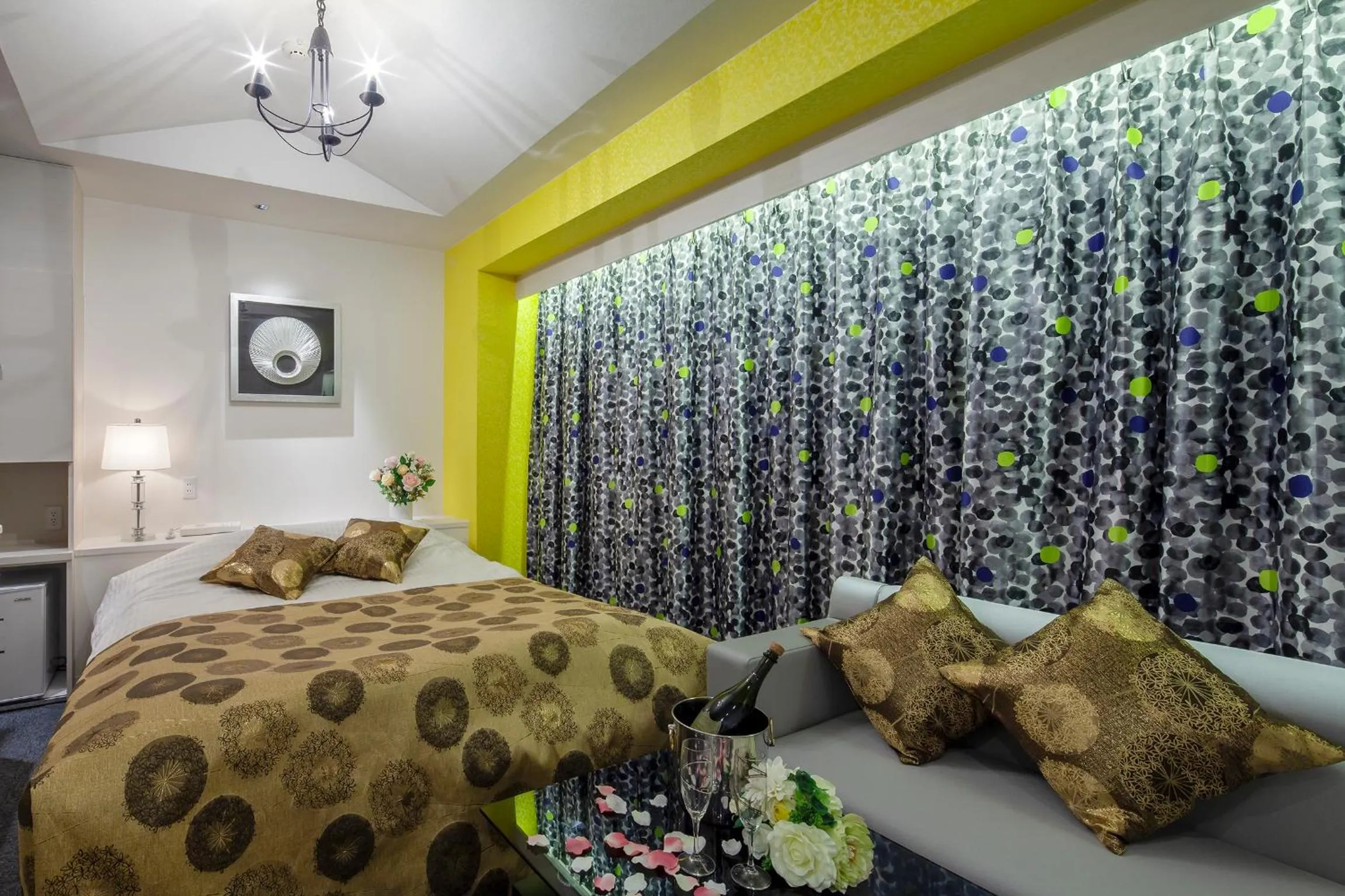 Photo of the whole room, Bed in Restay Hiroshima (Adult Only)