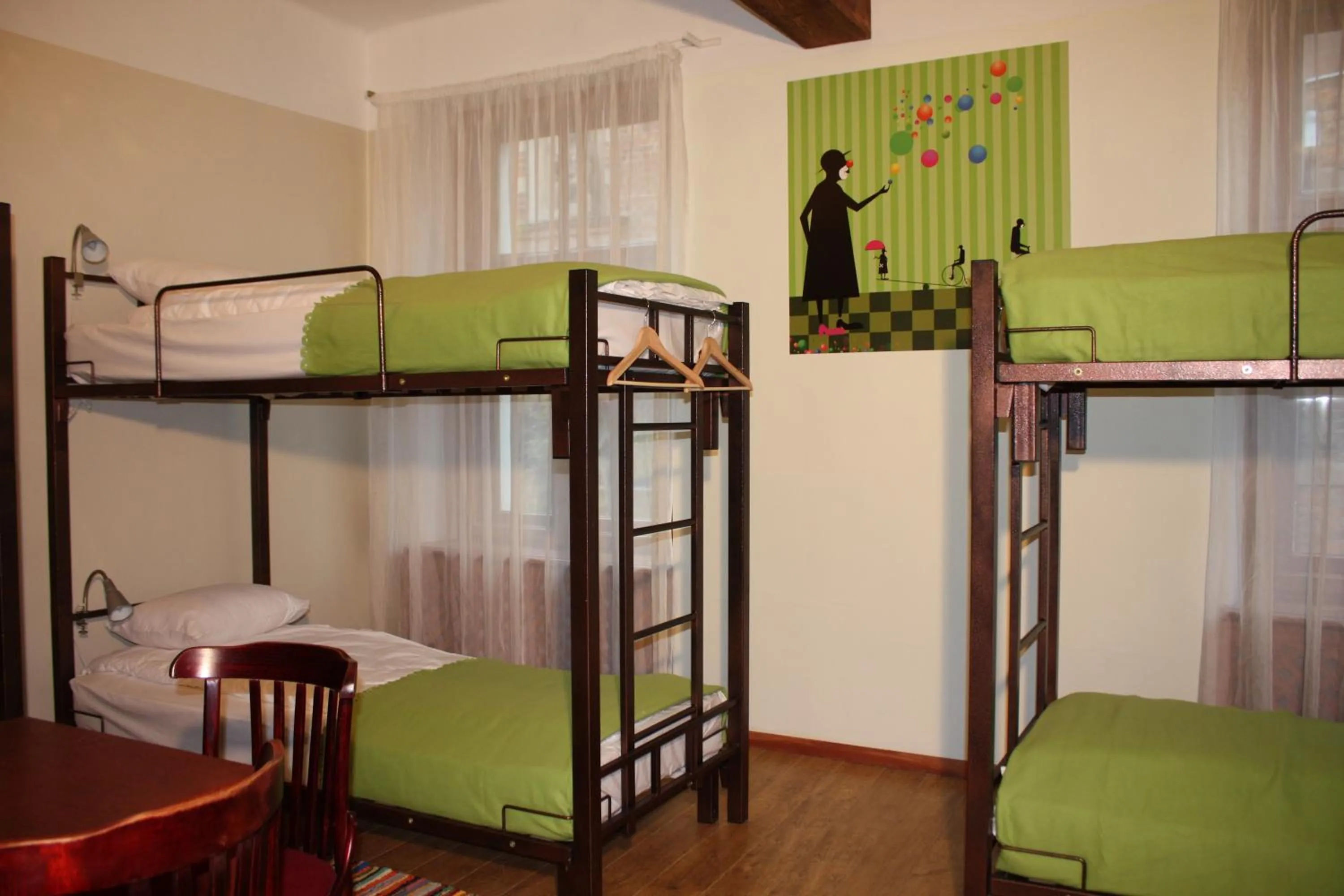 Photo of the whole room, Bed in Red Nose Hostel with Self-Check In