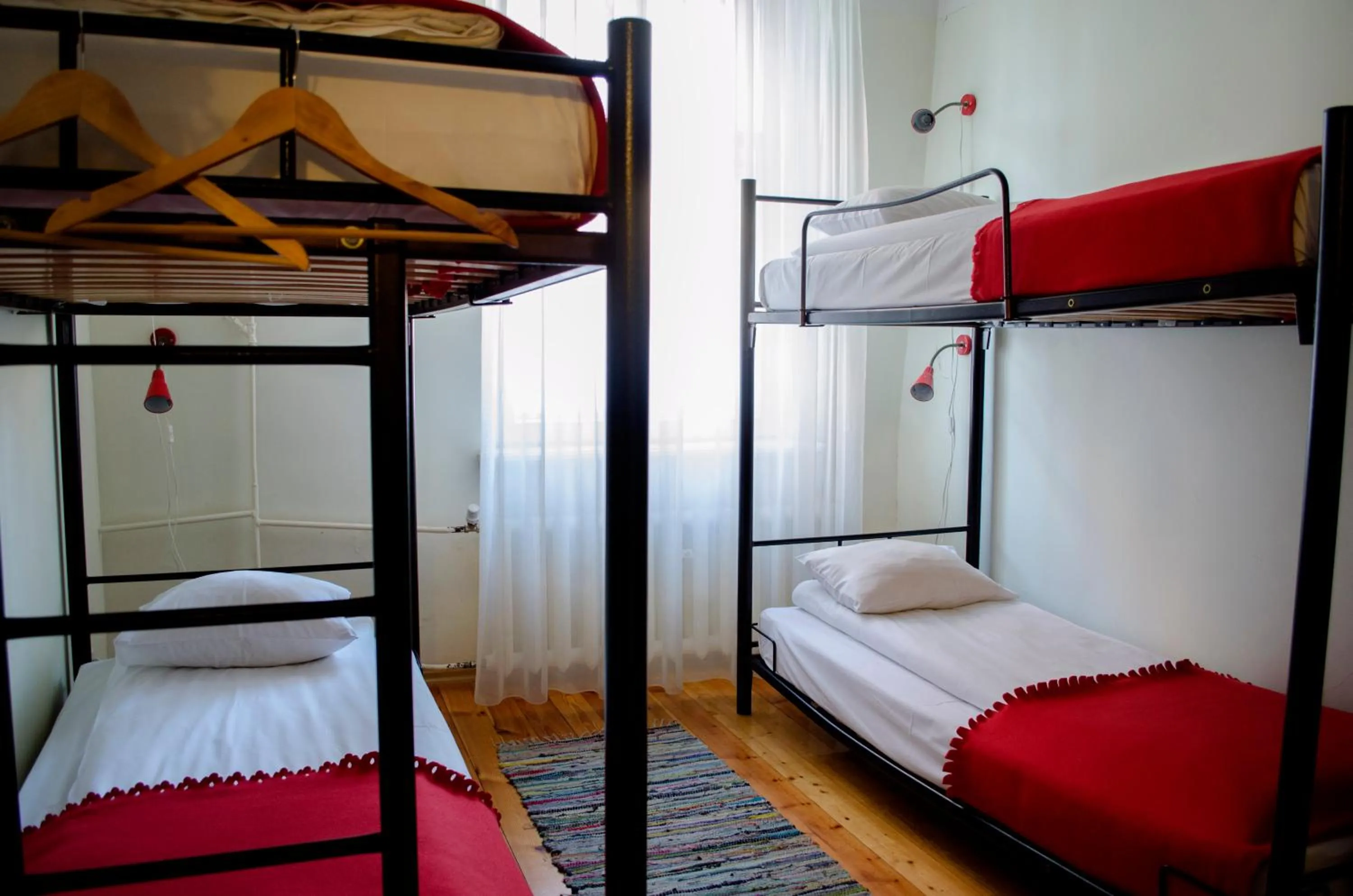 Photo of the whole room, Bed in Red Nose Hostel with Self-Check In
