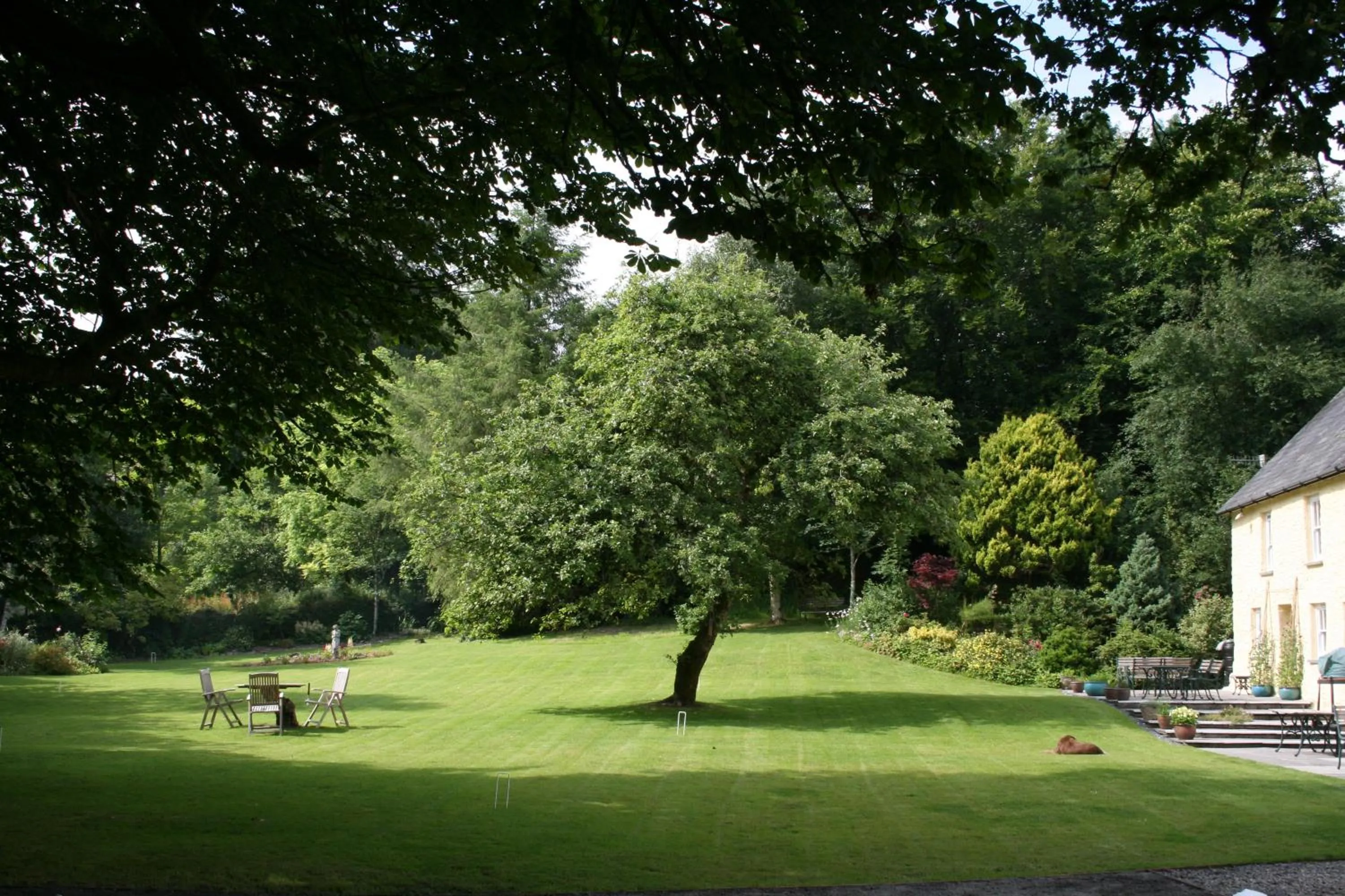 Garden in Ty Mawr Country Hotel & Restaurant