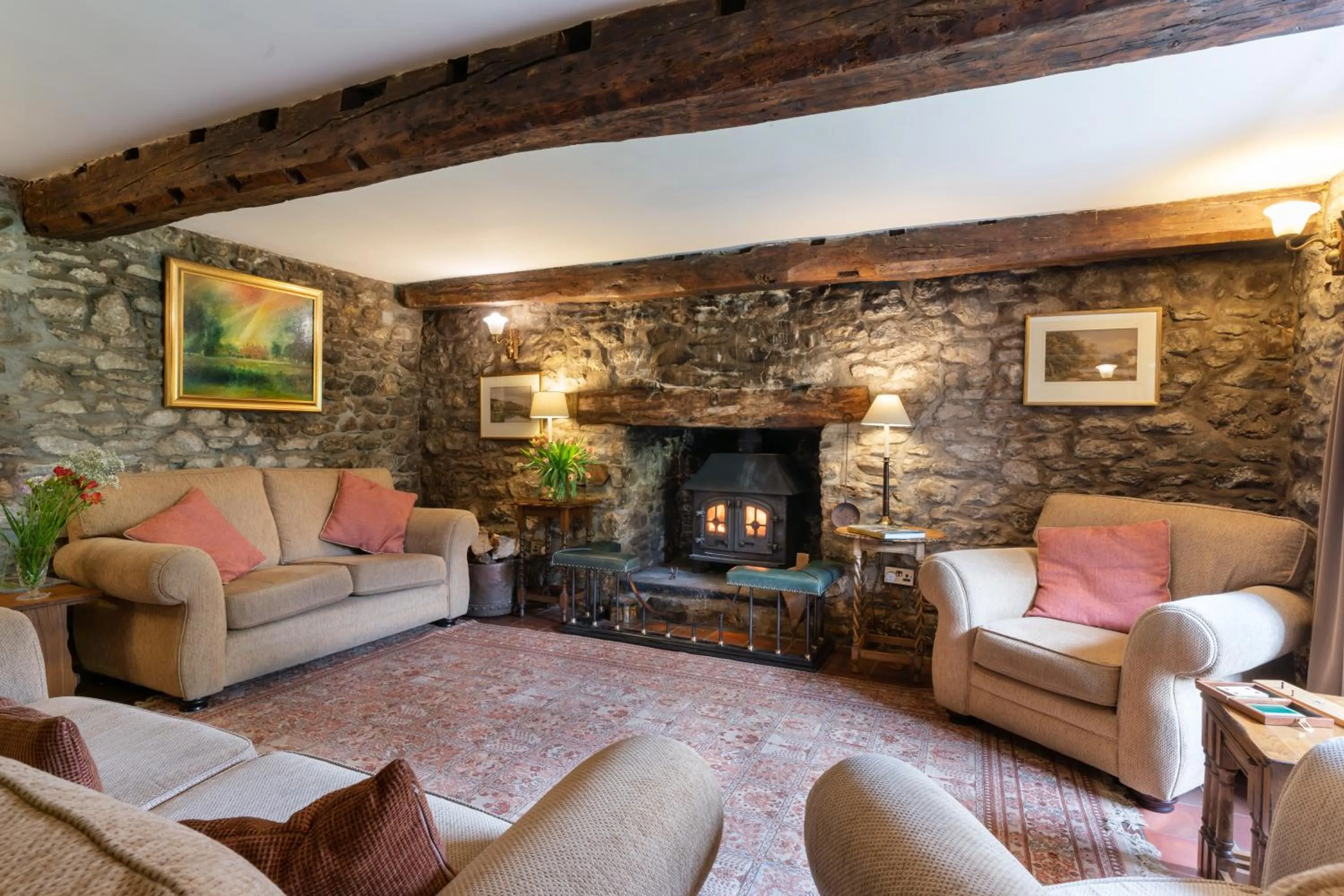 Living room in Ty Mawr Country Hotel & Restaurant