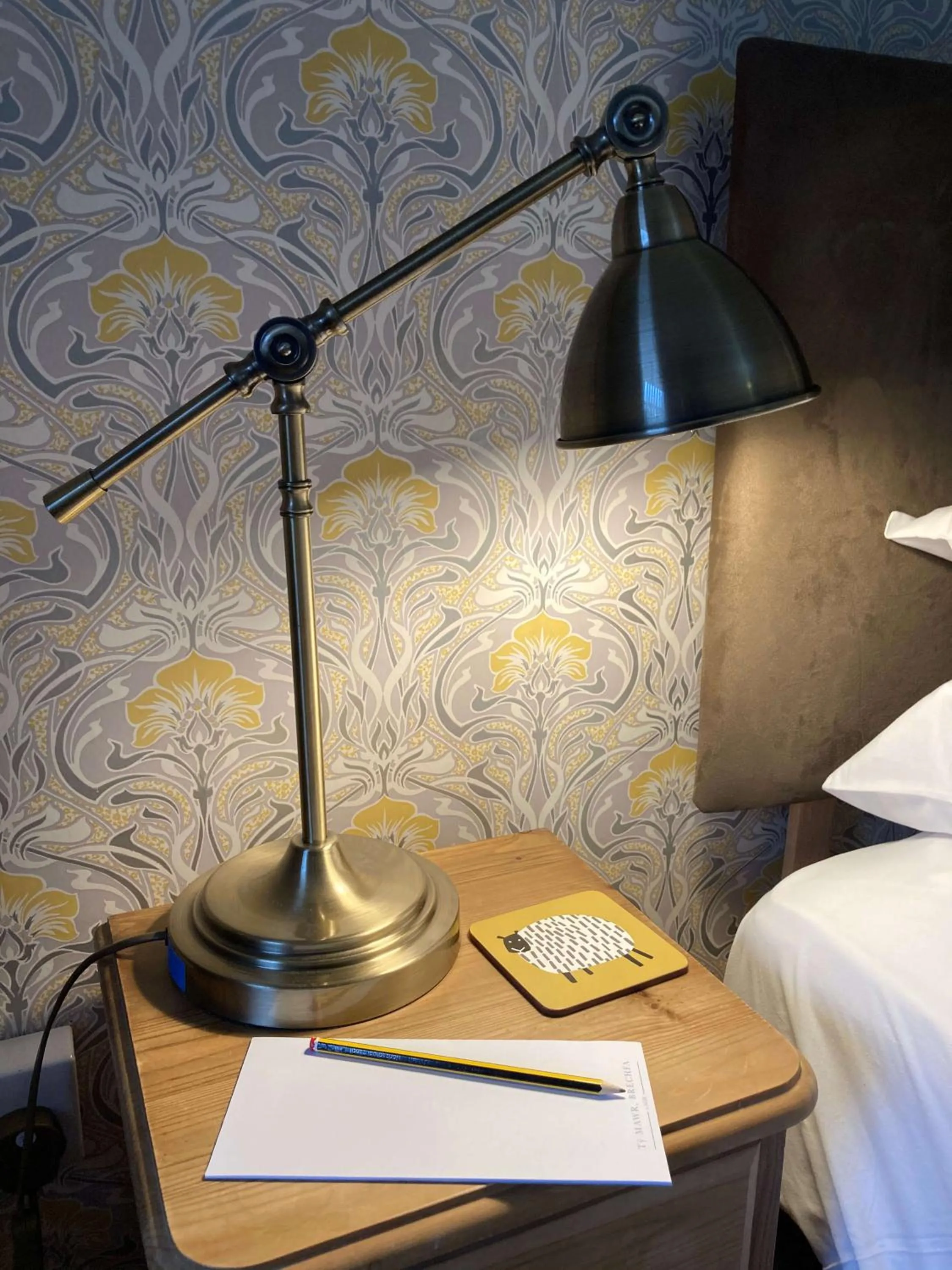 Bed in Ty Mawr Country Hotel & Restaurant