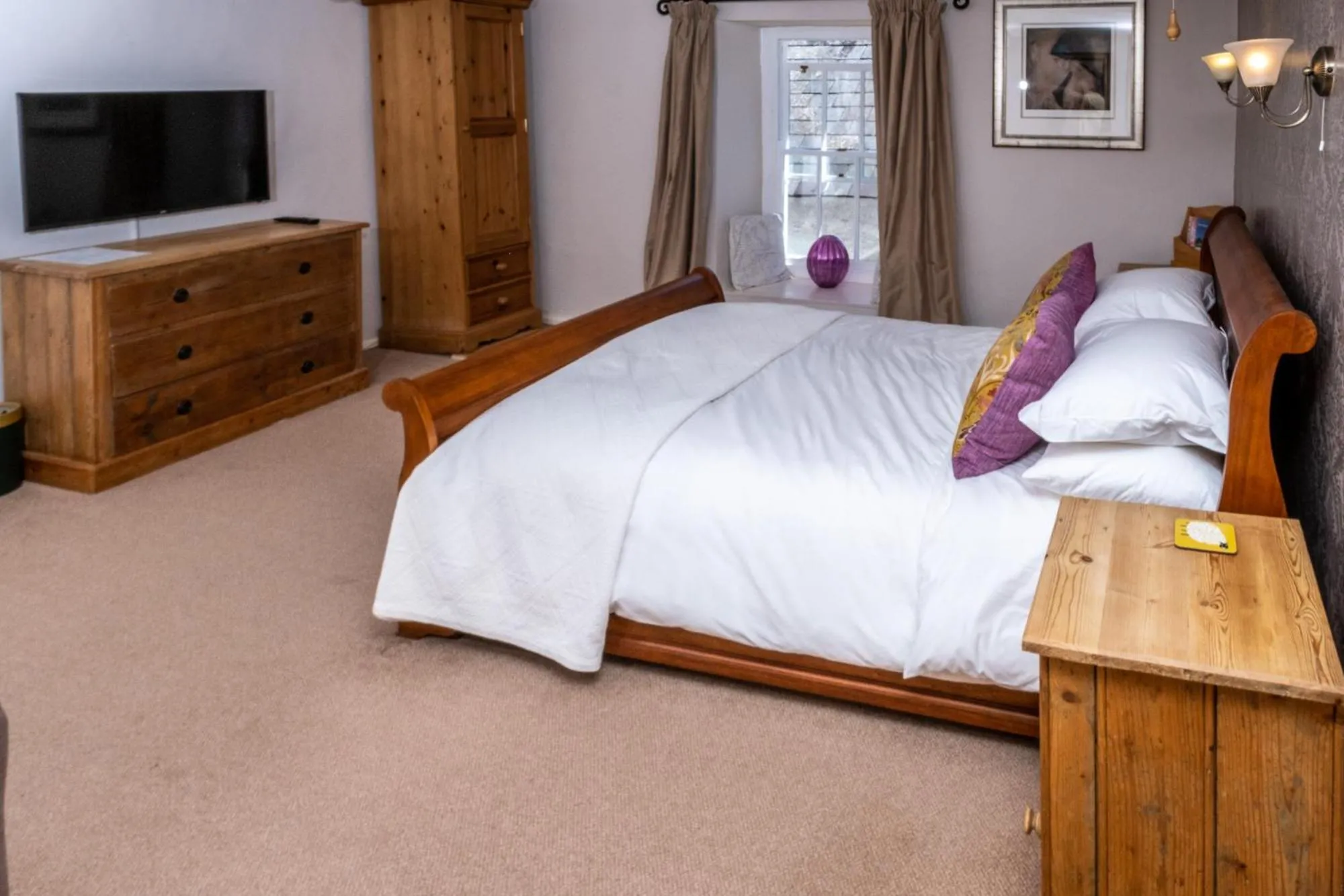 Bed in Ty Mawr Country Hotel & Restaurant