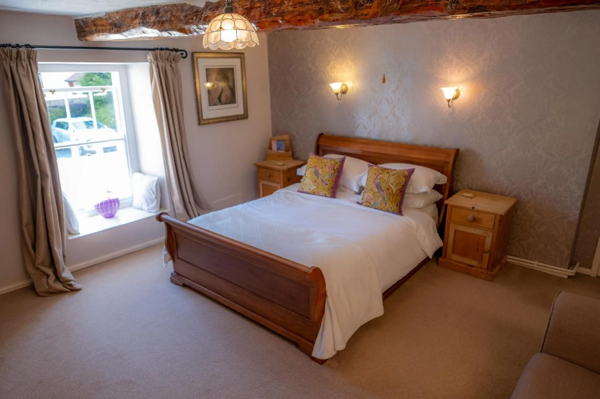 Bedroom, Bed in Ty Mawr Country Hotel & Restaurant