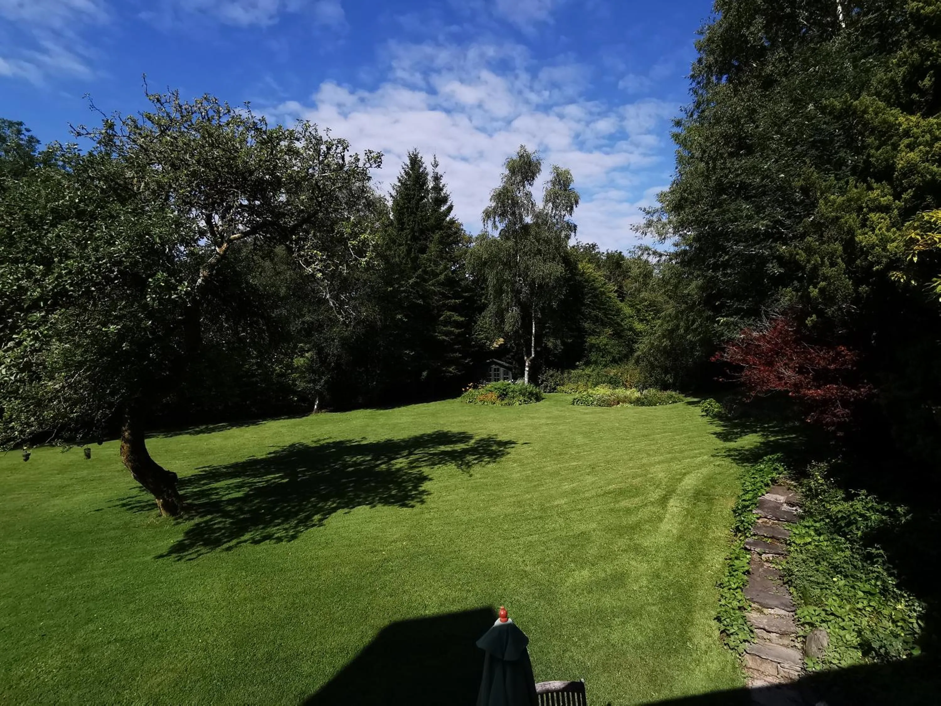 Garden view in Ty Mawr Country Hotel & Restaurant