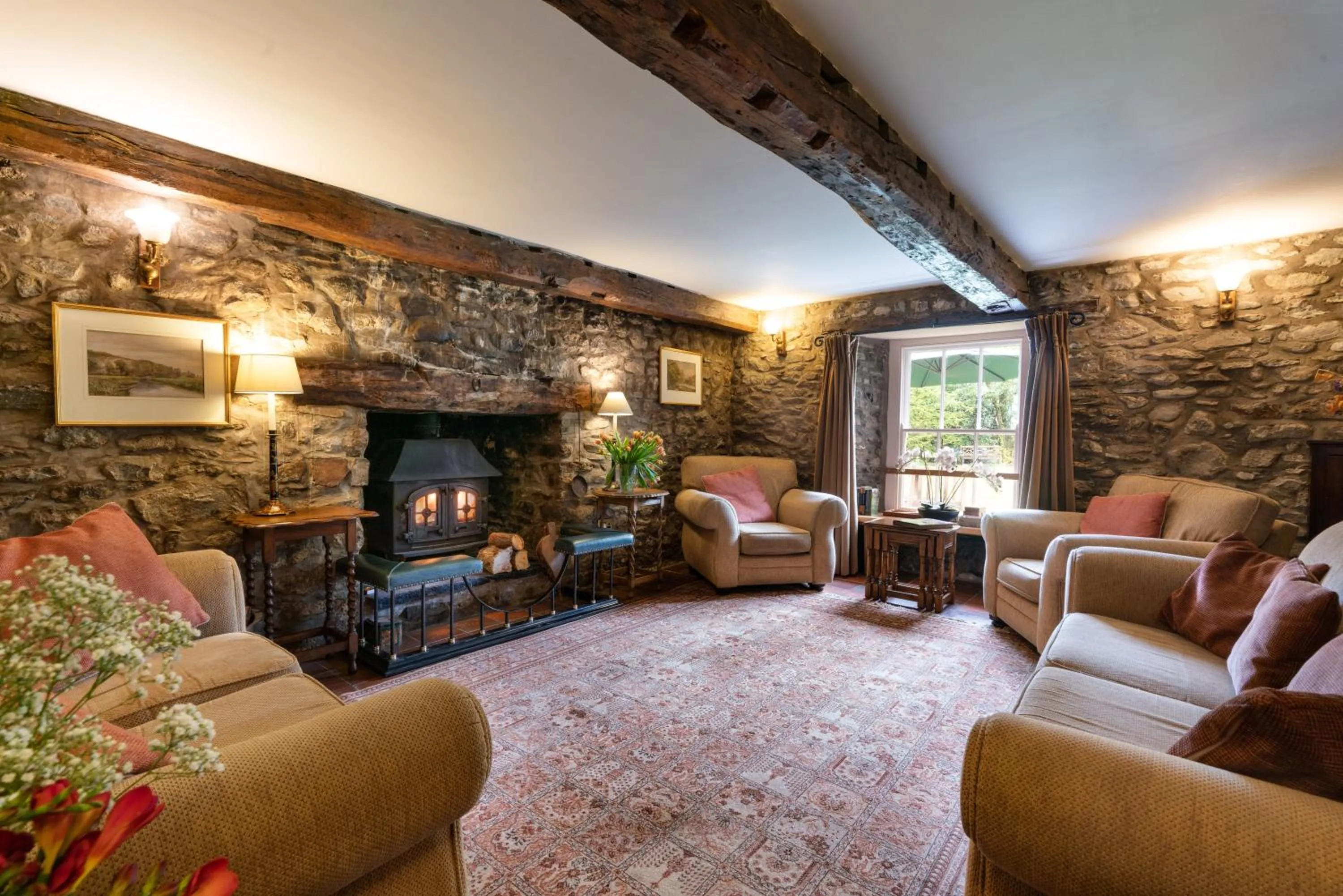 Living room in Ty Mawr Country Hotel & Restaurant