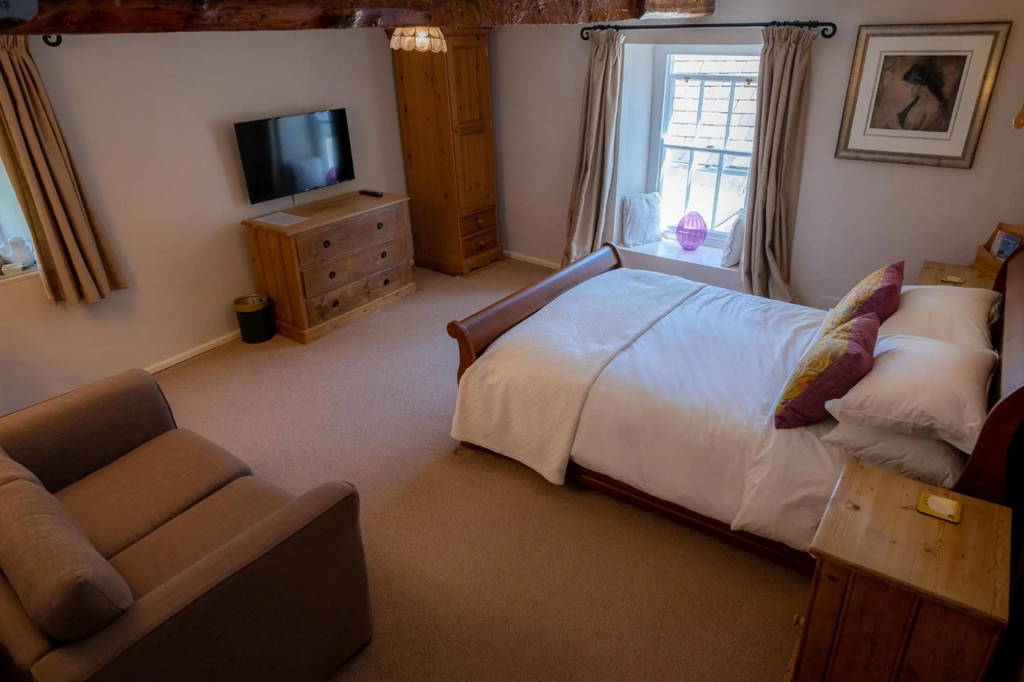 Bedroom, Bed in Ty Mawr Country Hotel & Restaurant