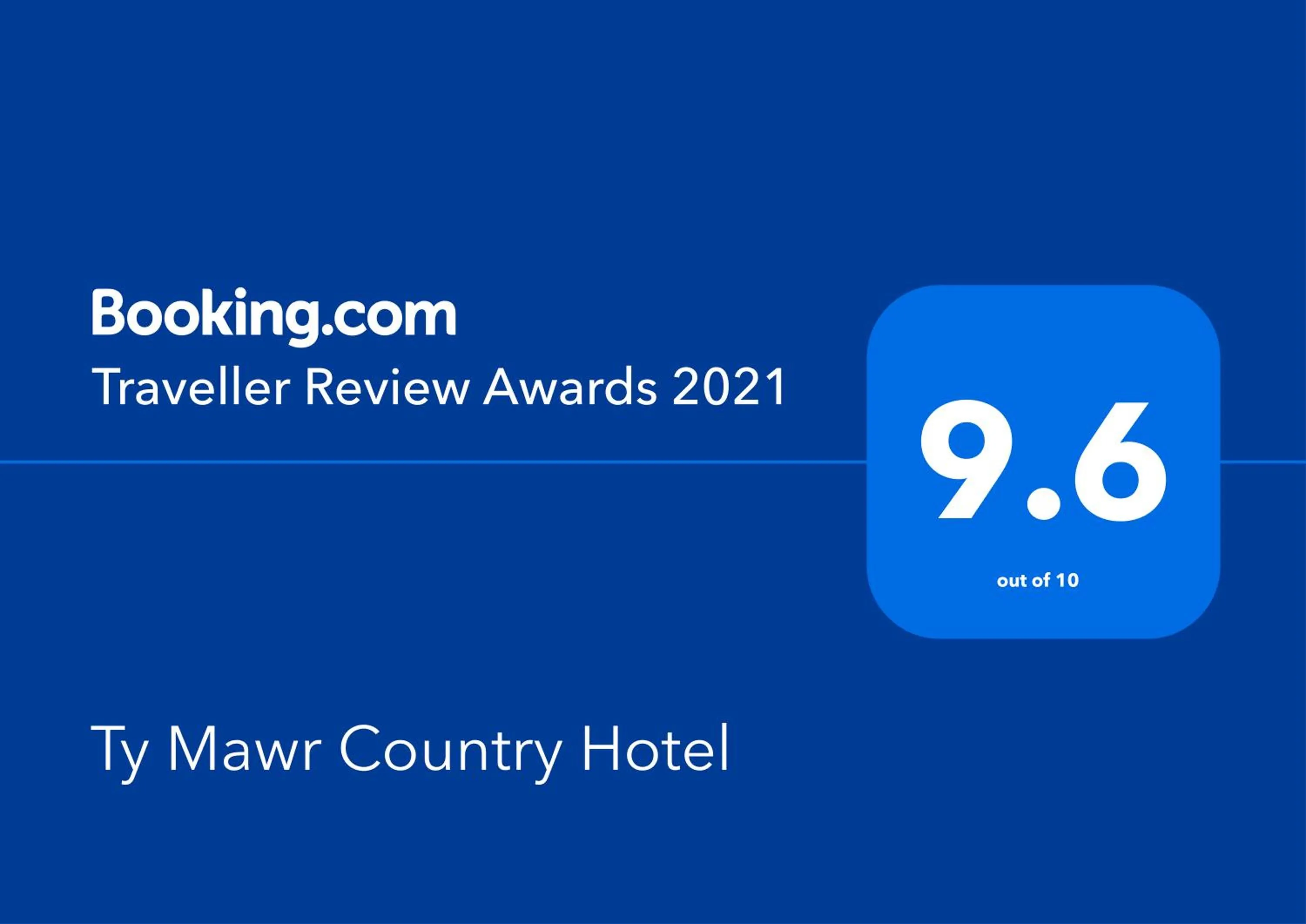Logo/Certificate/Sign in Ty Mawr Country Hotel & Restaurant