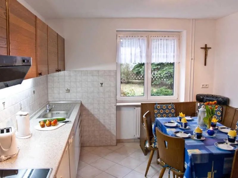 Kitchen or kitchenette in Ferienwohnung Bertsche