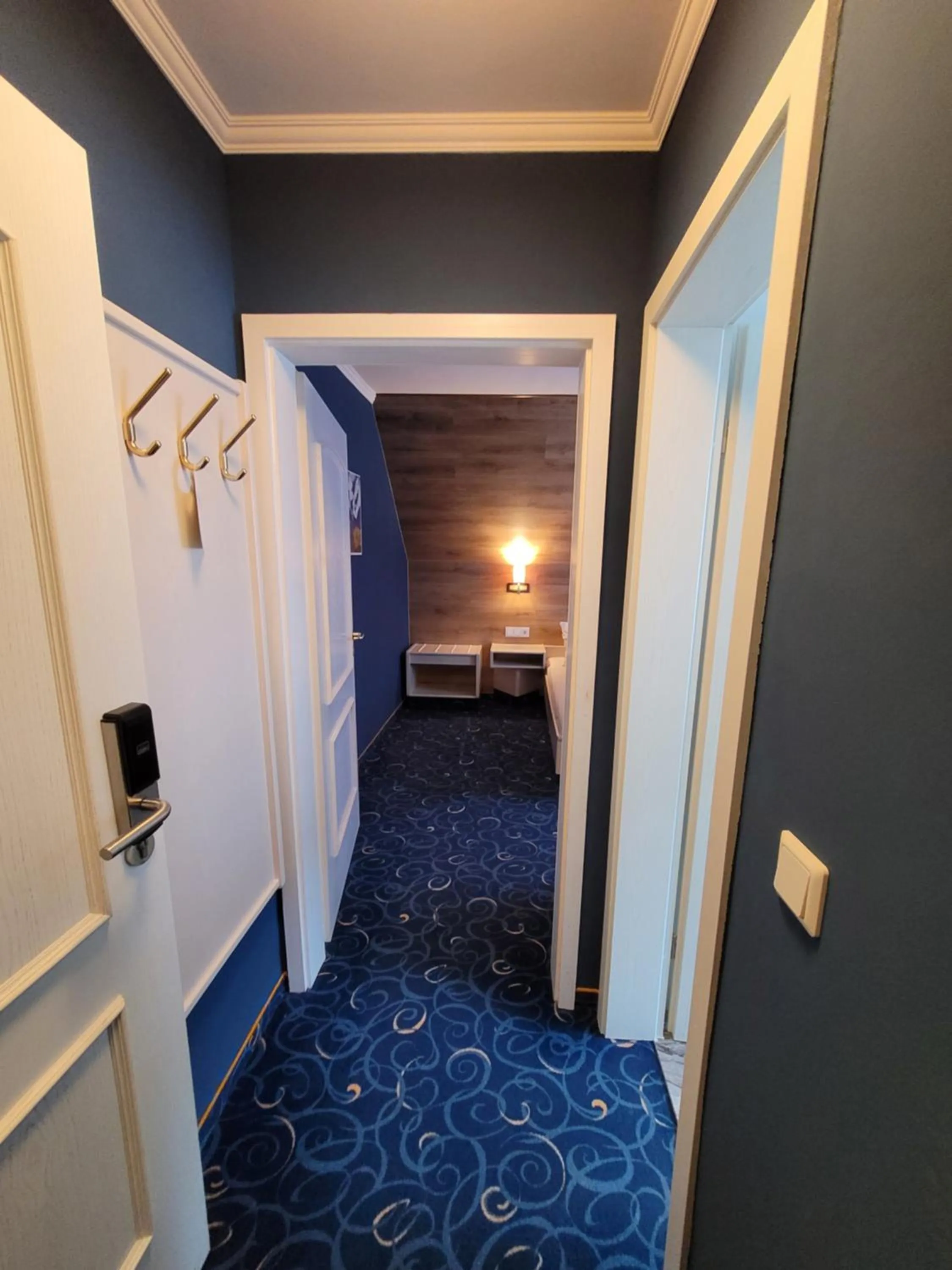 Bed in Ambiente Hotel garni