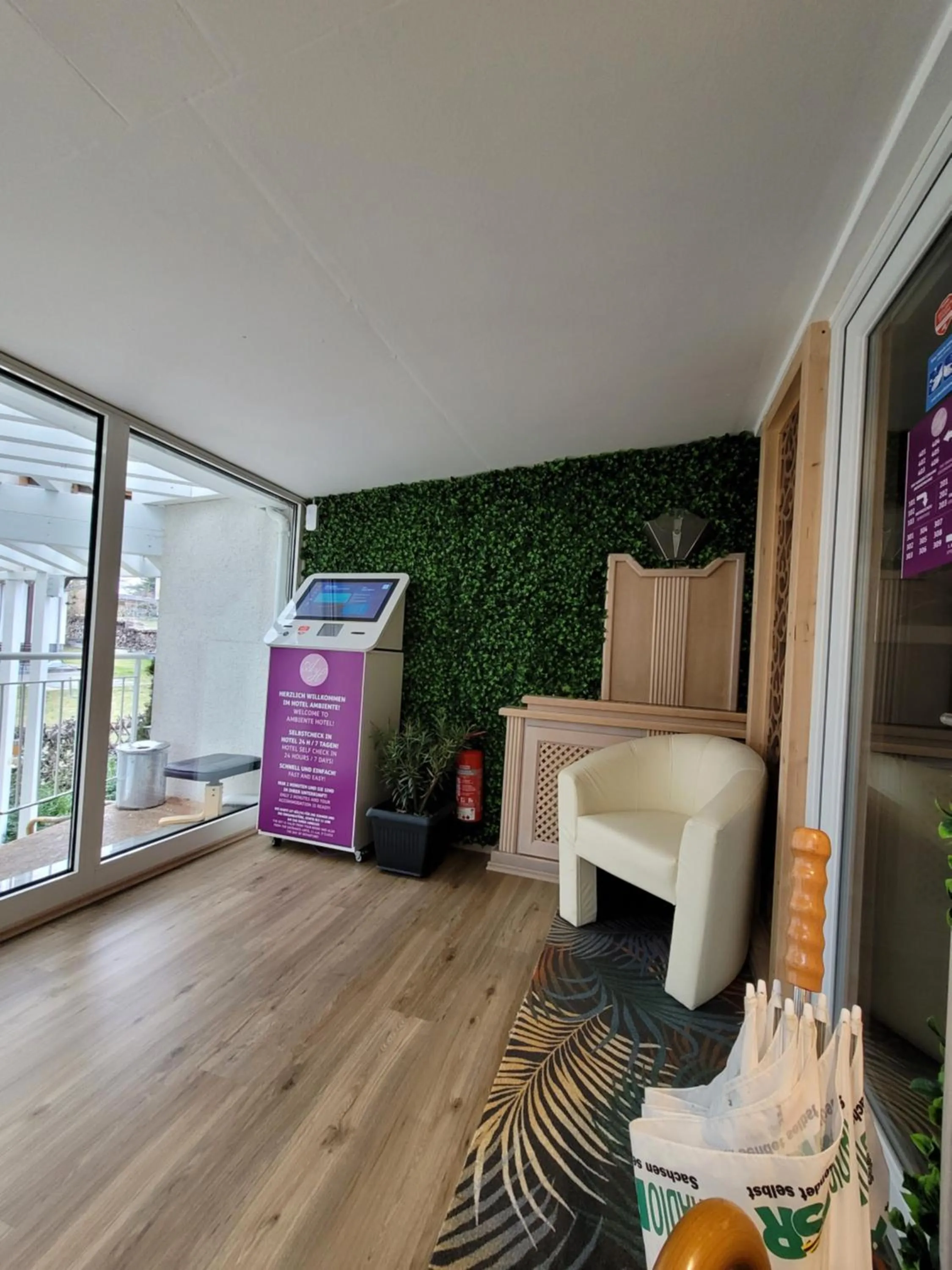 Facade/entrance in Ambiente Hotel garni