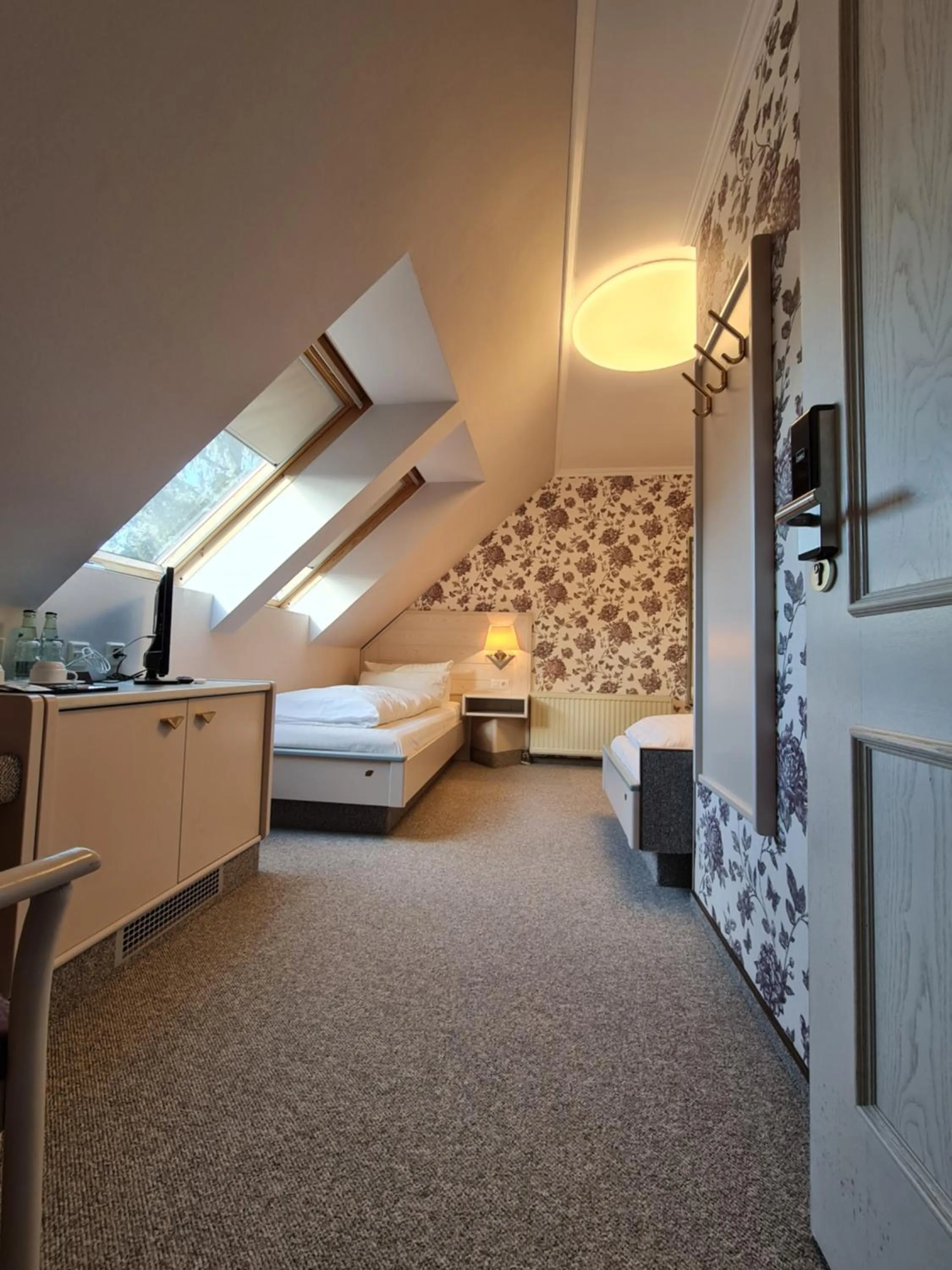 Bed in Ambiente Hotel garni