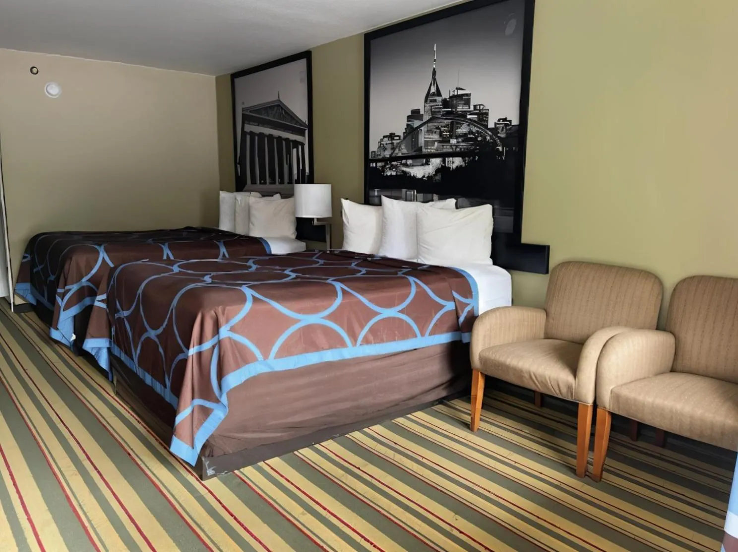 Bedroom, Bed in Super 8 by Wyndham Hermitage Nashville