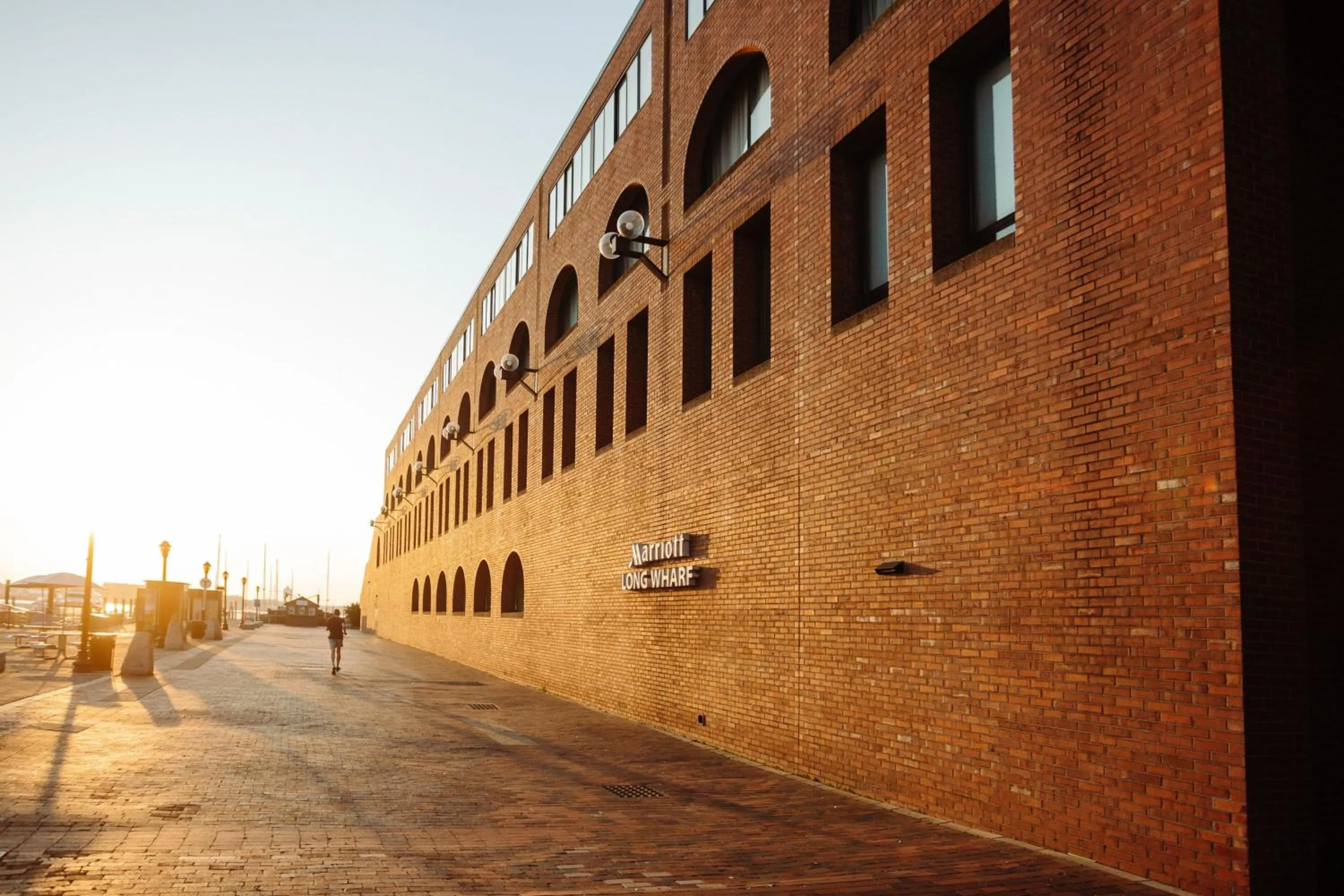 Property building in Boston Marriott Long Wharf