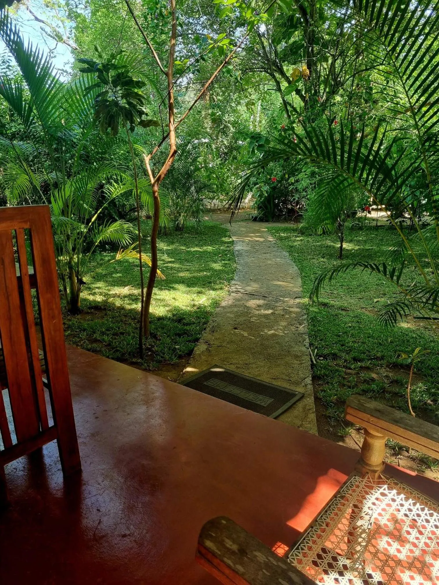 Natural landscape in Sunrise Cottage