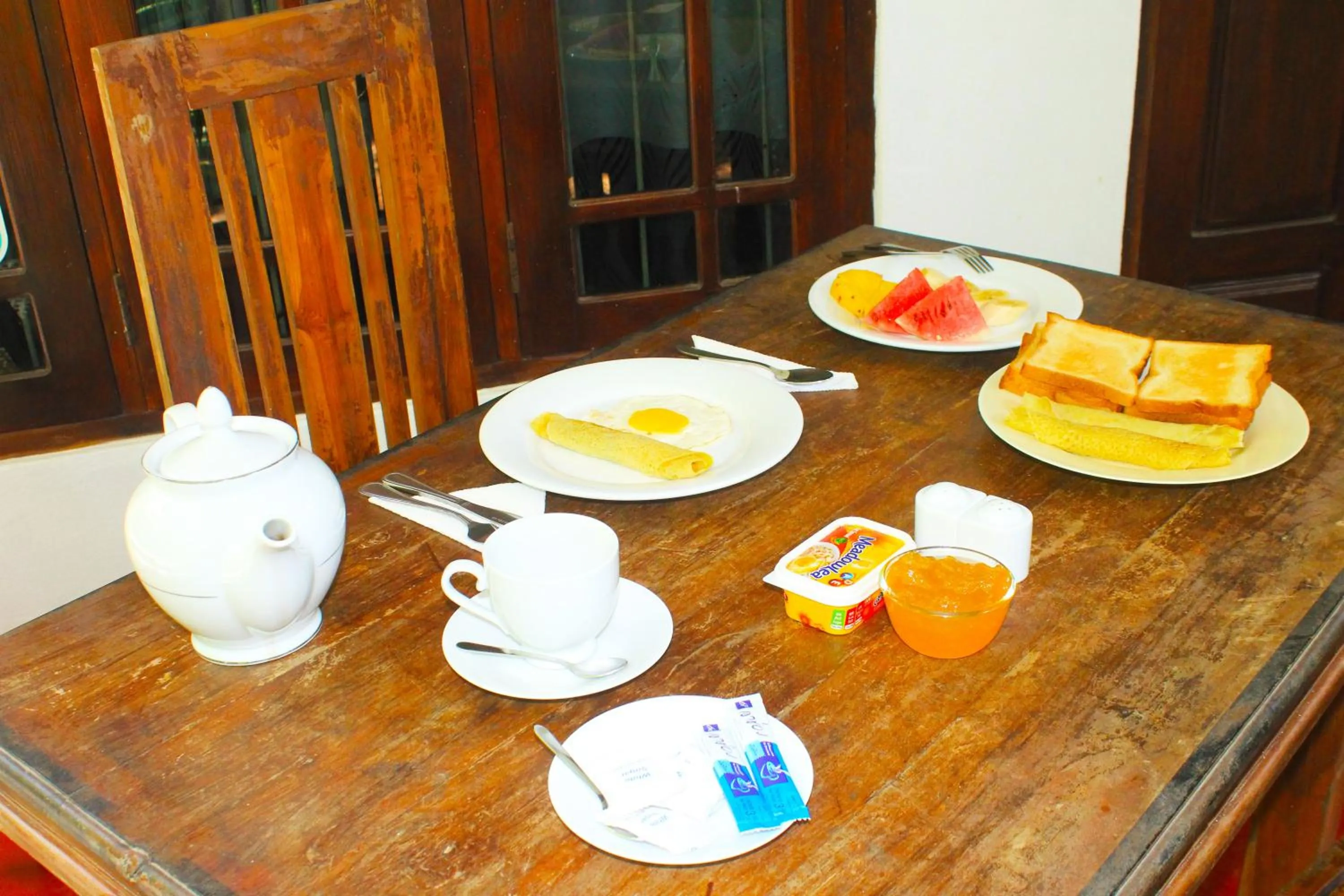 Coffee/tea facilities in Sunrise Cottage